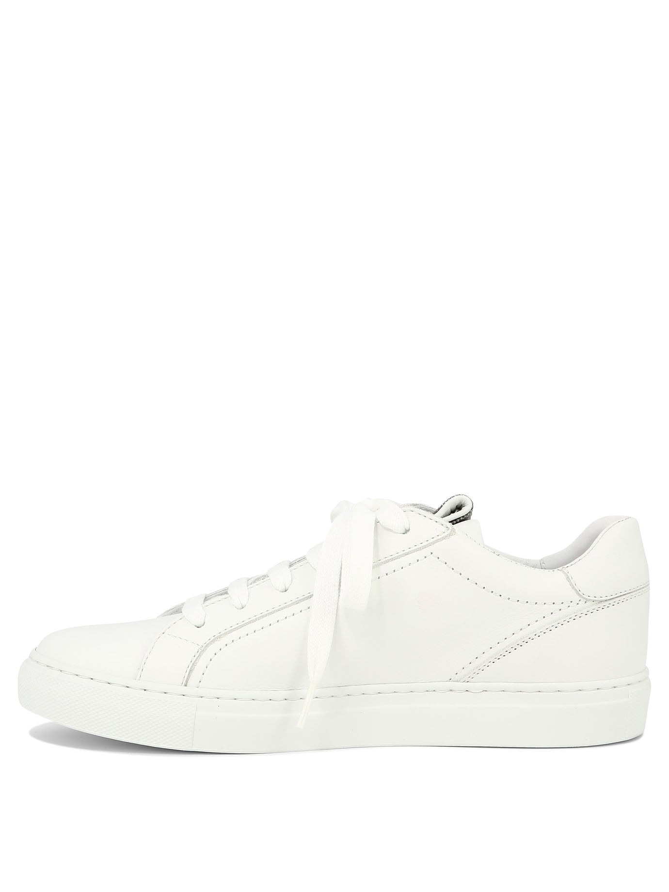 Brunello Cucinelli Mat Calf Sneaker With Precious Detail - 4