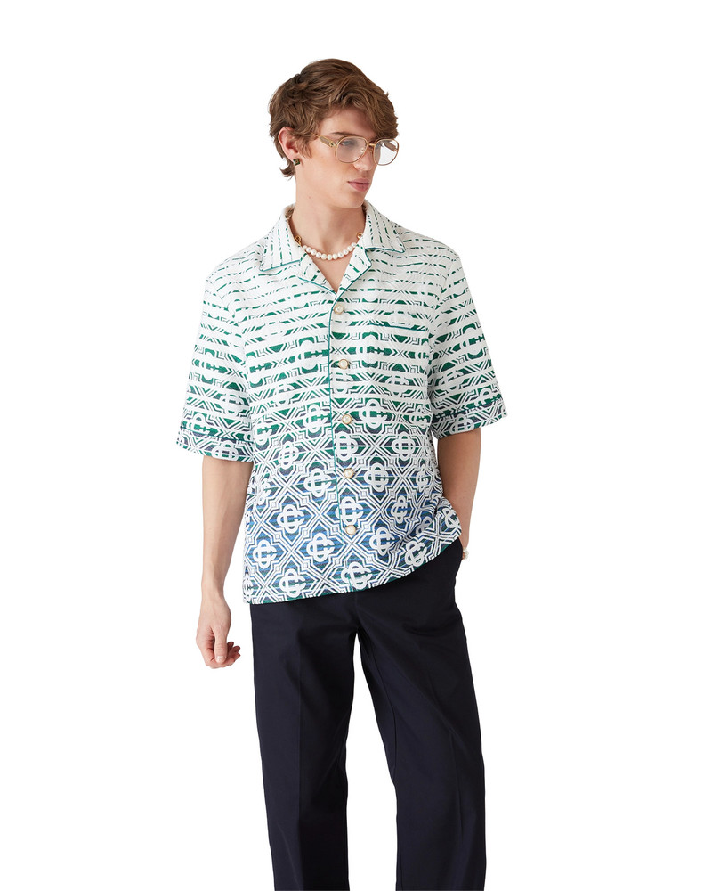 Monogram Gradient Towelling Shirt | Casablanca Paris 4