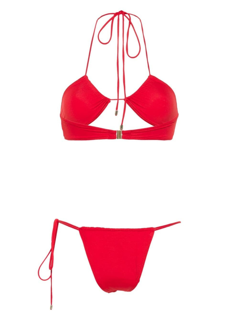 MANOKHI halterneck bikini set outlook