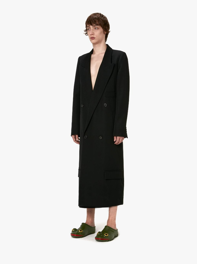 LONGLINE DOUBLE-BREASTED COAT 4