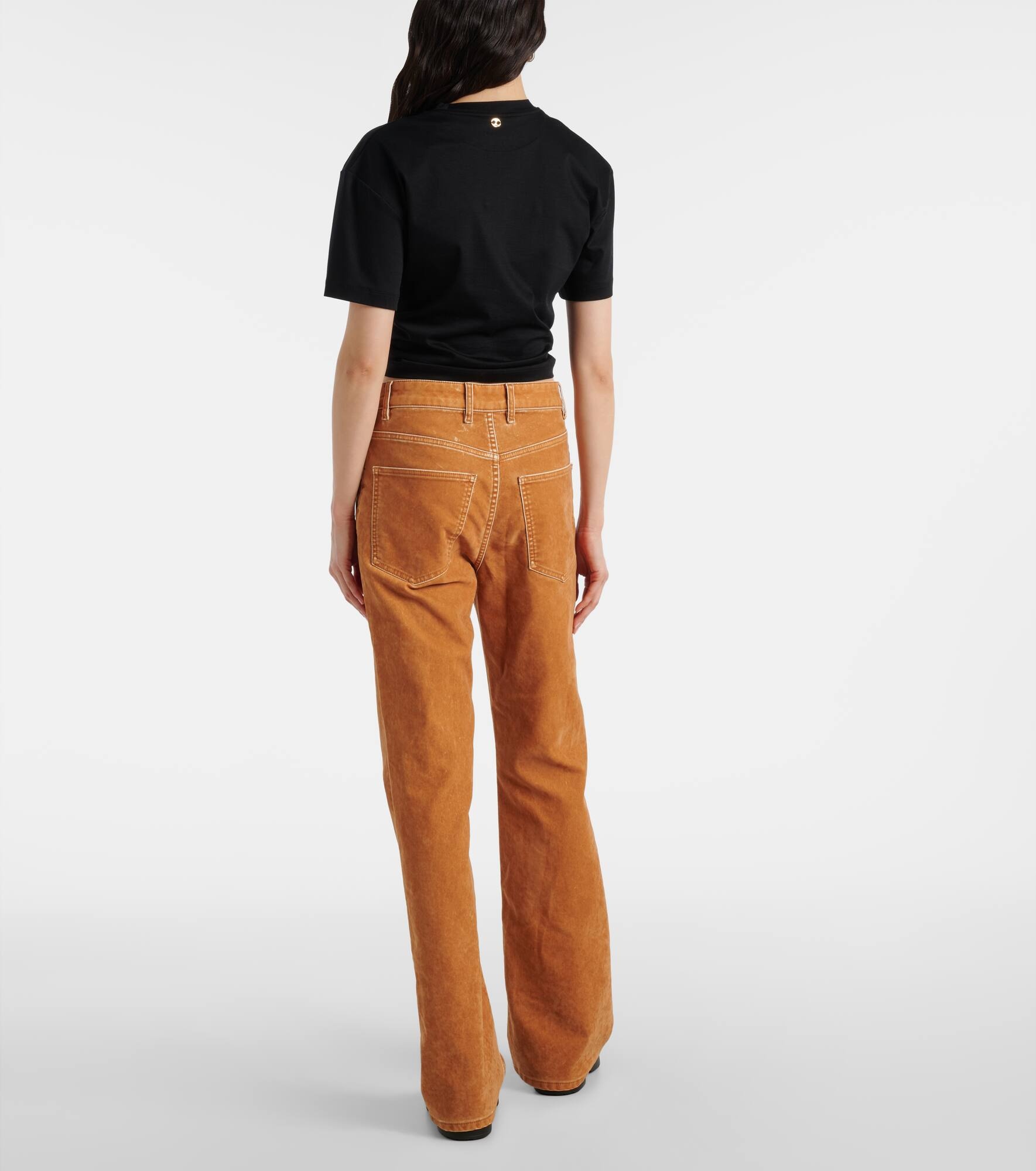 High-rise straight jeans - 3