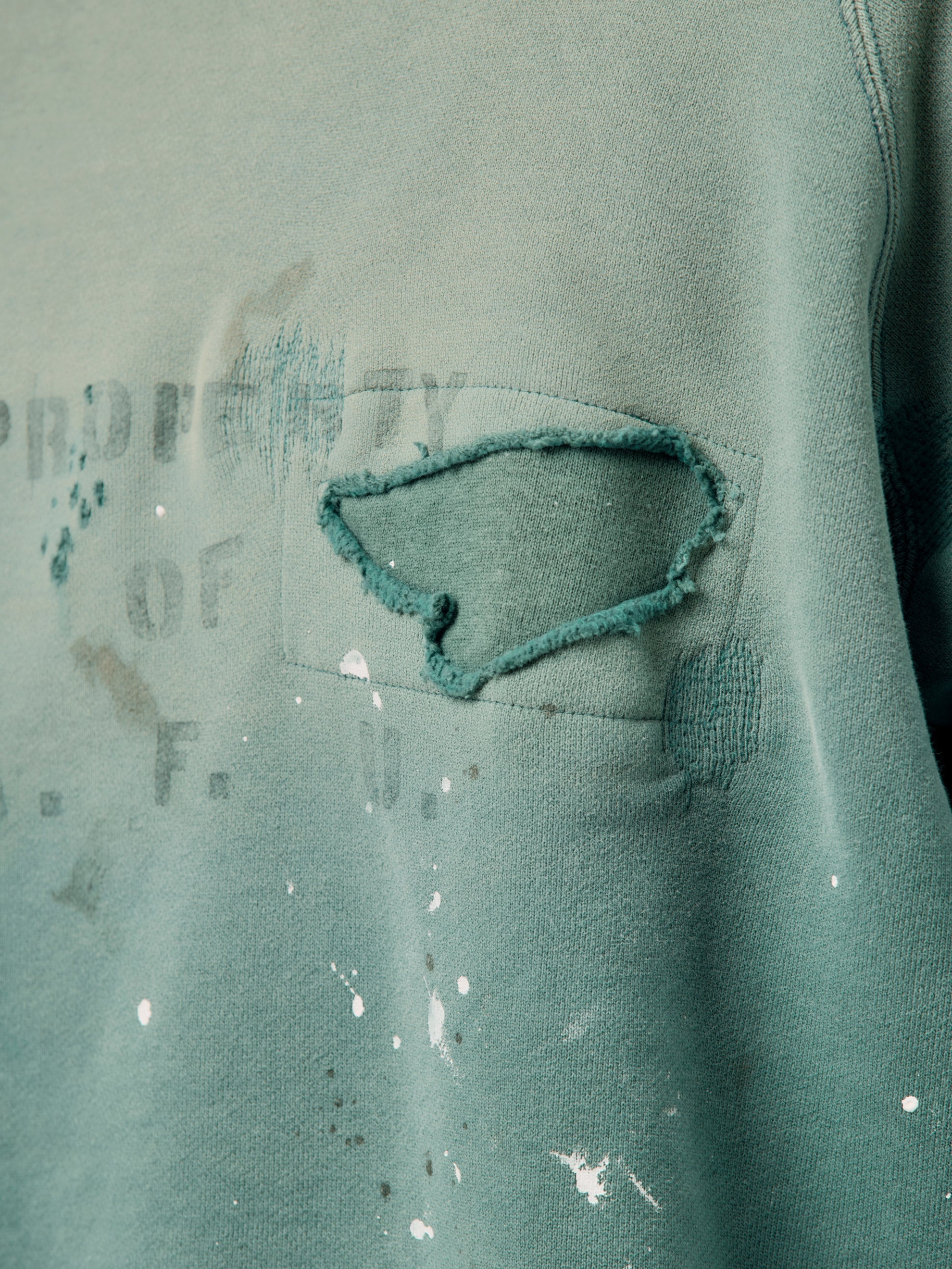 VINTAGE SWEATSHIRT (GREEN) - 5
