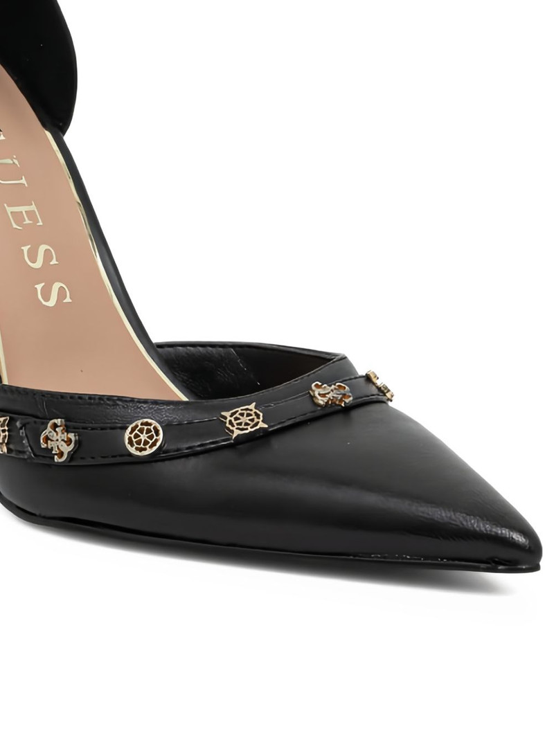 GUESS USA Nanae embellishment heeled sandals outlook