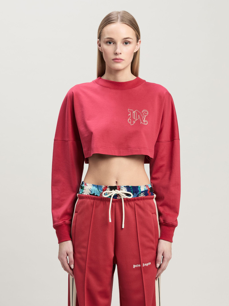 Double Monogram Crop T-Shirt 3