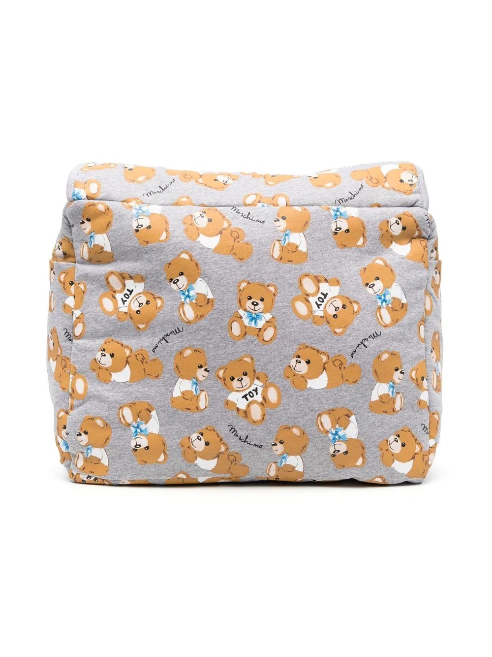 teddy bear-print baby changing bag - 3