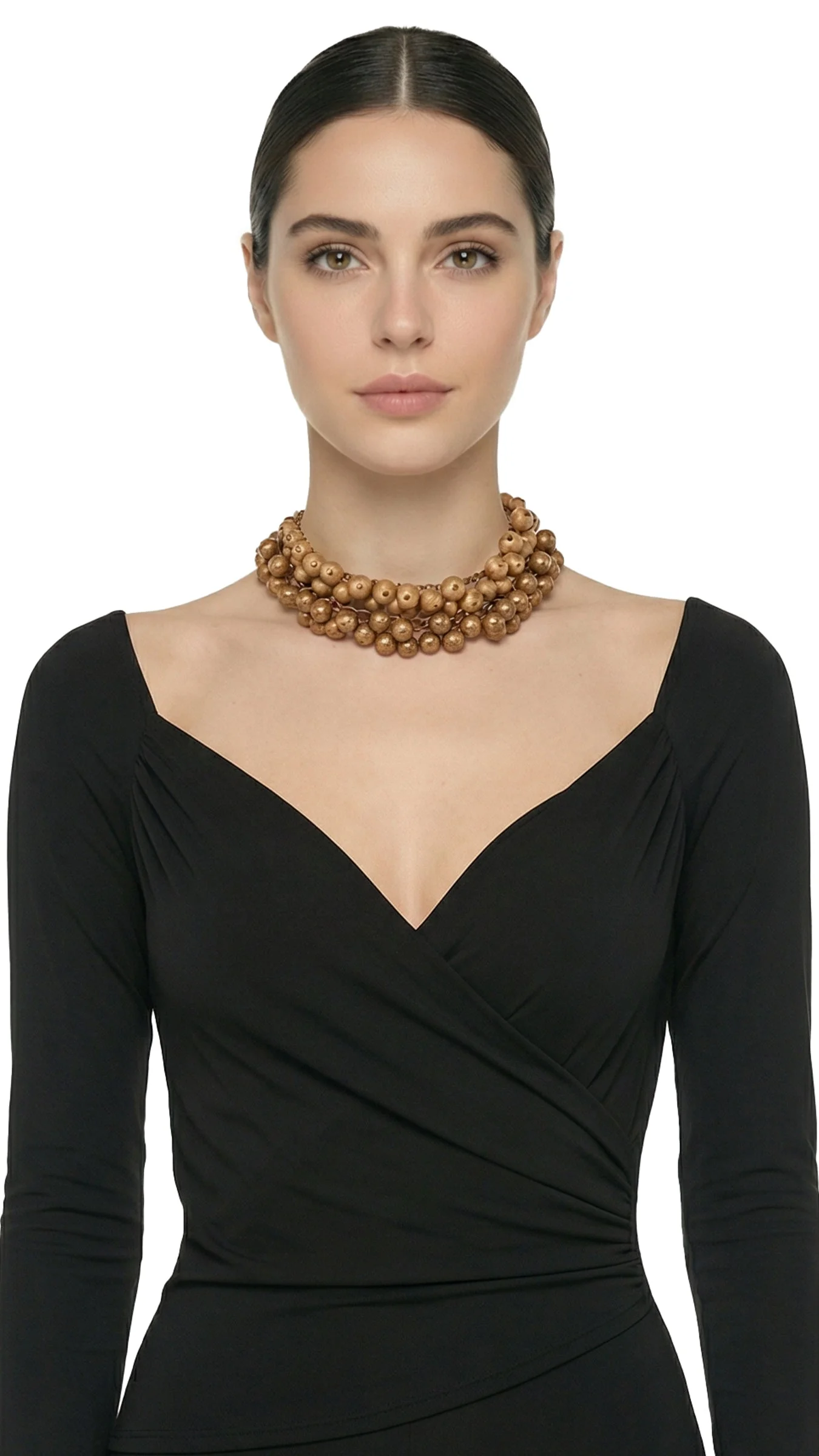 2-LAYERED BALL NECKLACES - 1