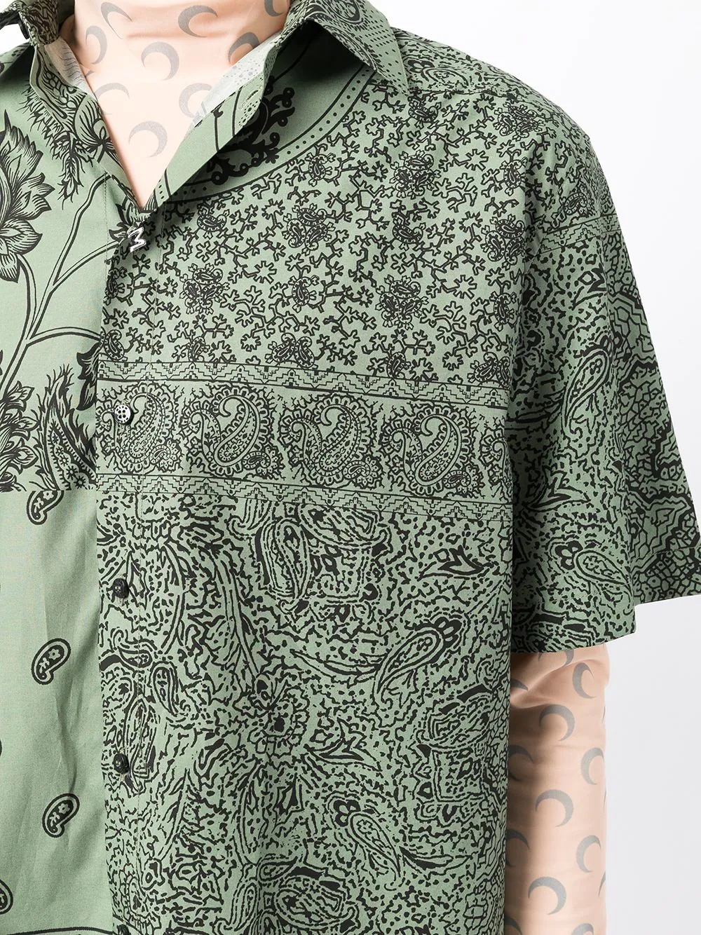 multi-print short-sleeve shirt - 5