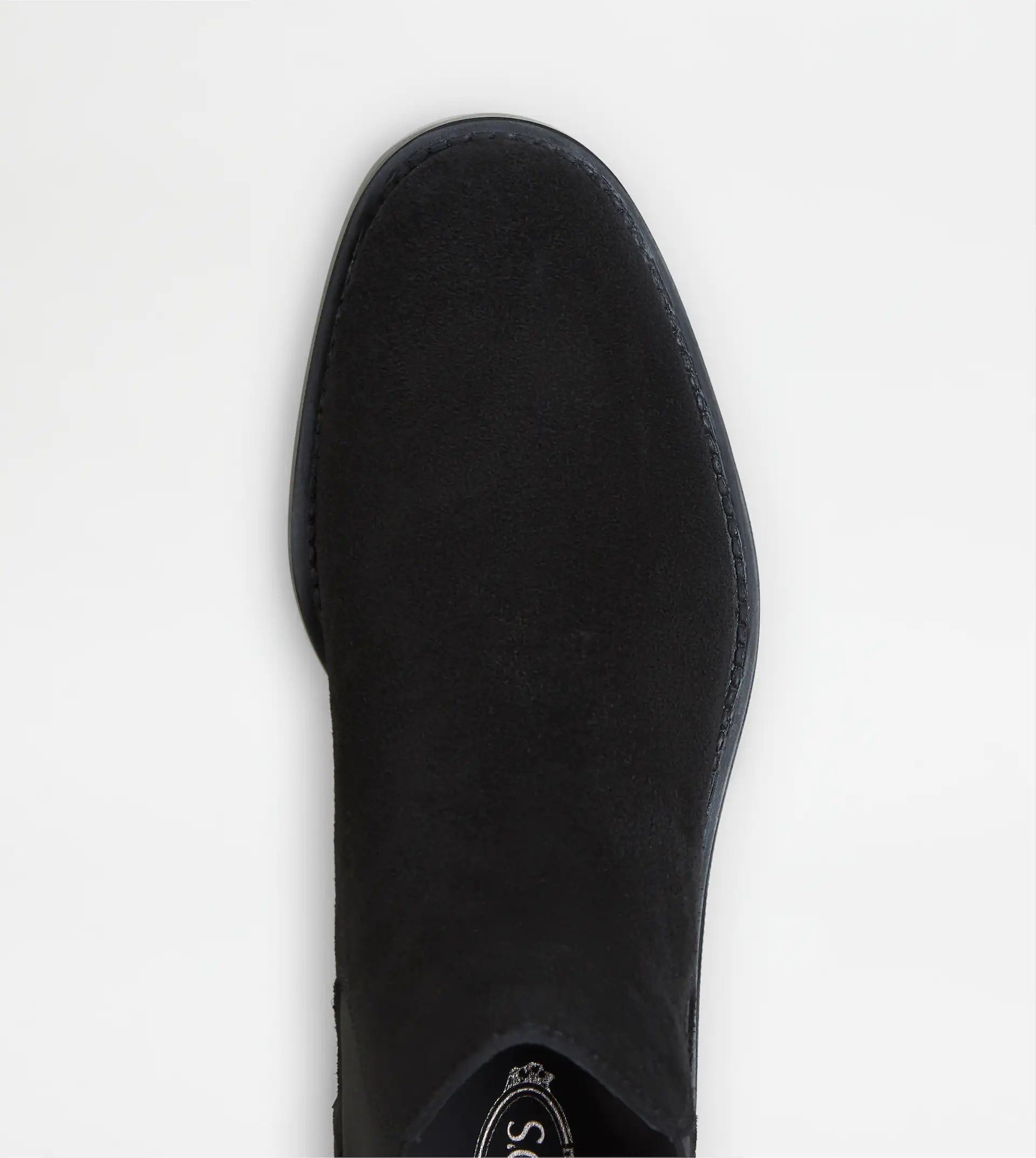 ANKLE BOOTS IN SUEDE - BLACK - 4