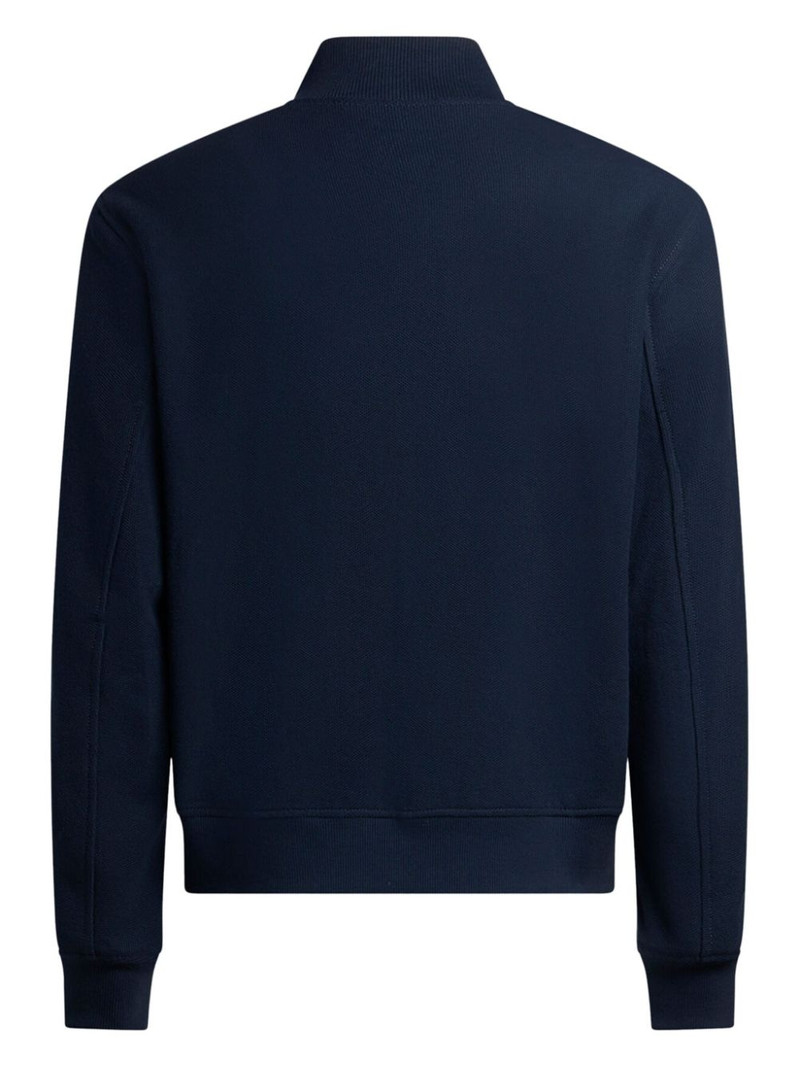 Pegaso-embroidered bomber jacket 6