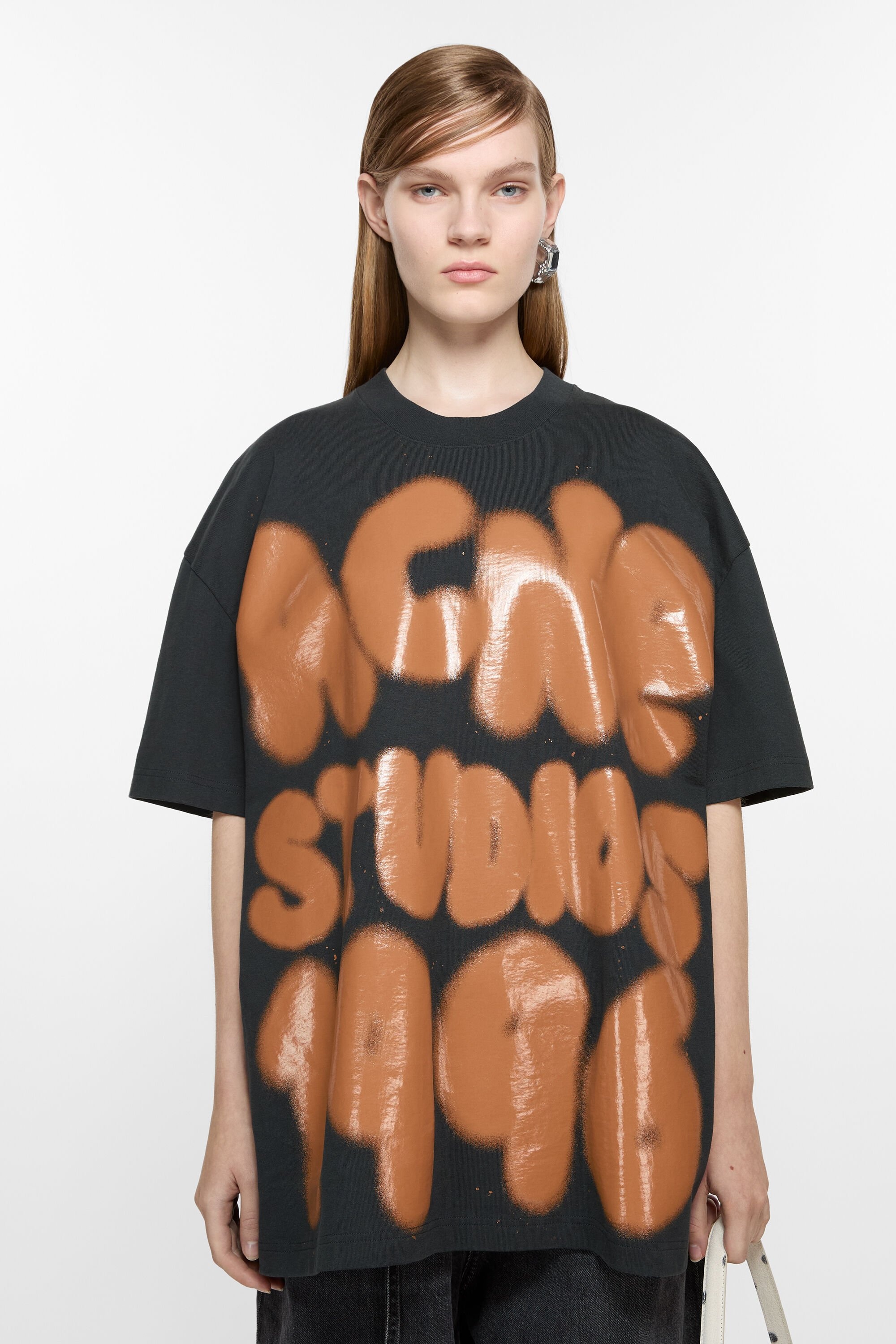 Tシャツ・カットソー Acne Studios  LOGO T-SHIRT - RELAXED FIT Acne Studios - Logo T-shirt - Relaxed Fit | HBX - Globally