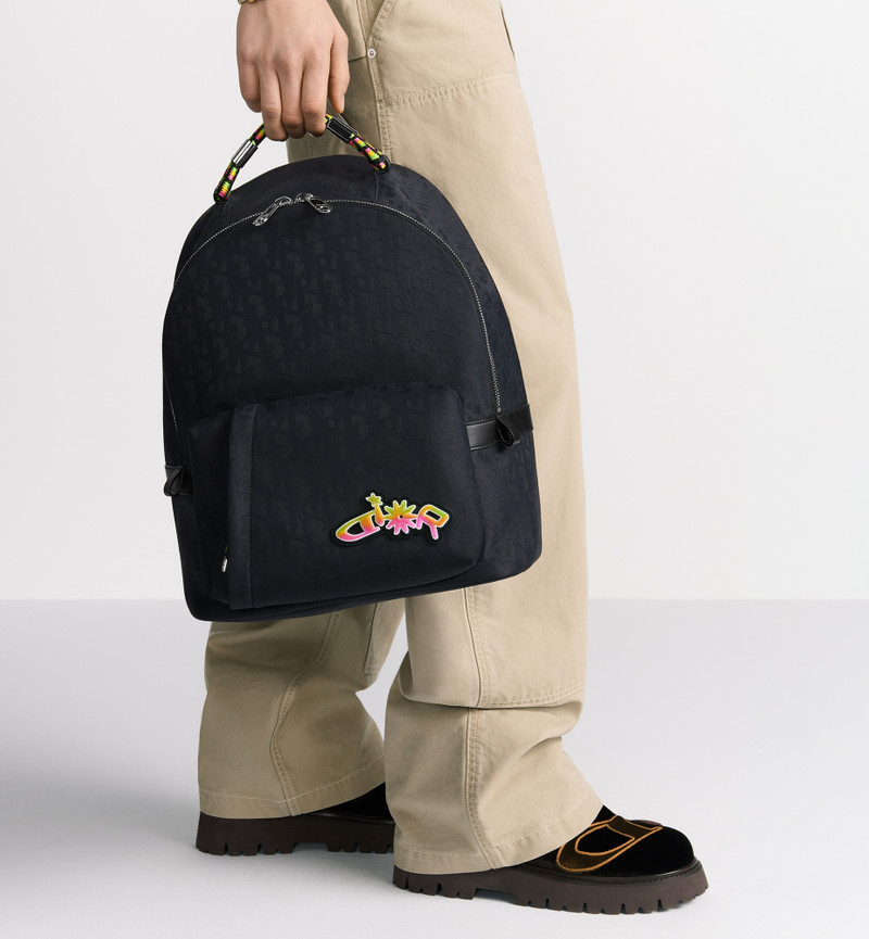 DIOR AND LEWIS HAMILTON Zipped Backpack 3