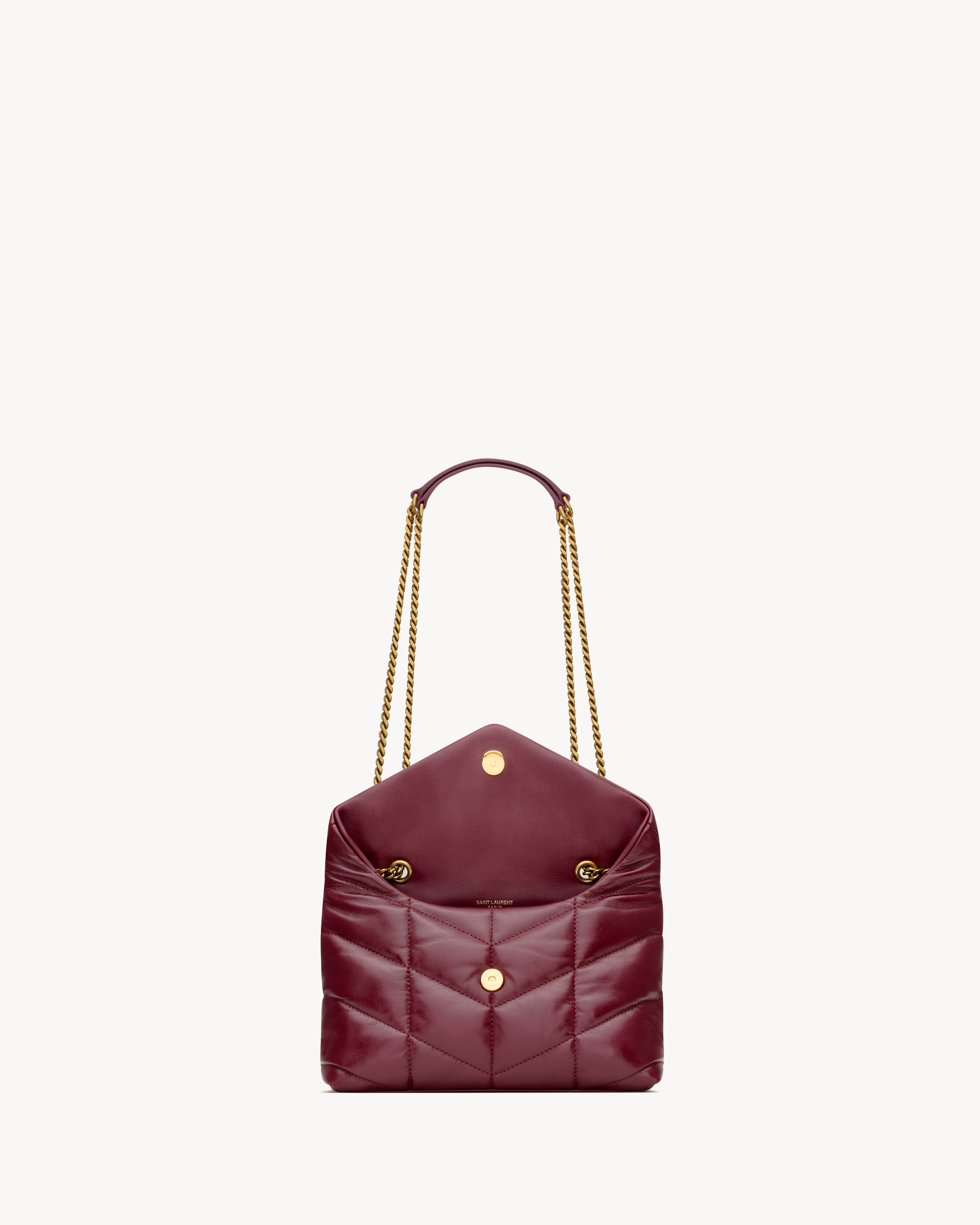 TOY PUFFER IN SHINY LEATHER - 4