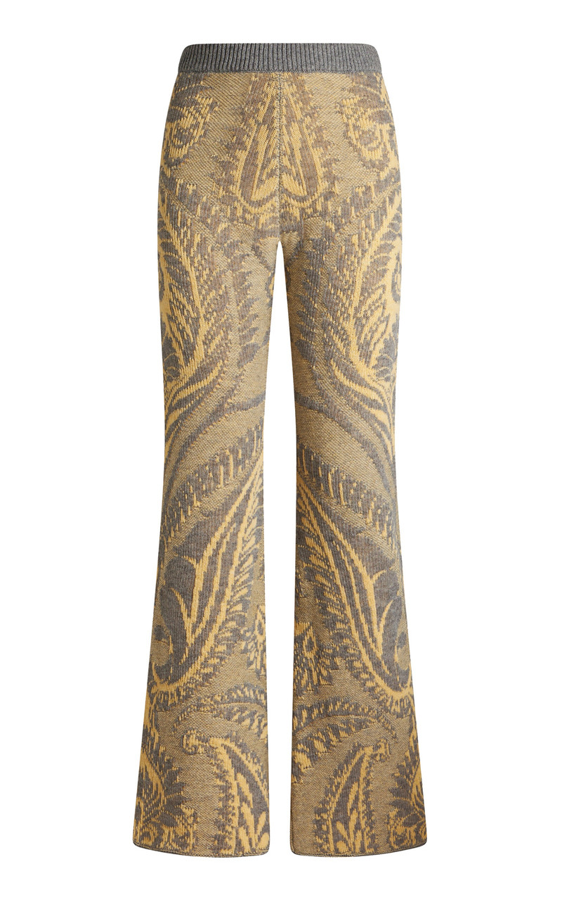 Knit Wool Flare Pants multi - 1