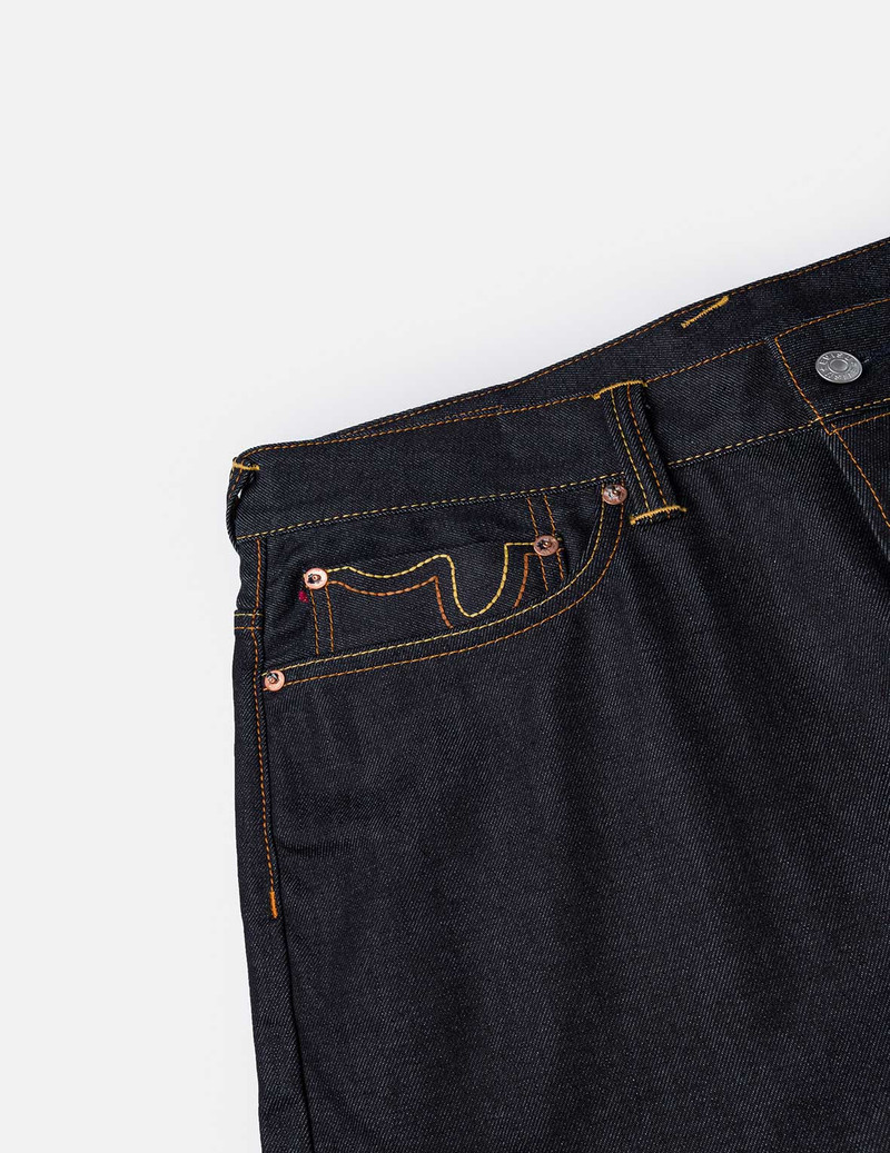 Red Daicock Print Loose Fit Jeans #2038 7