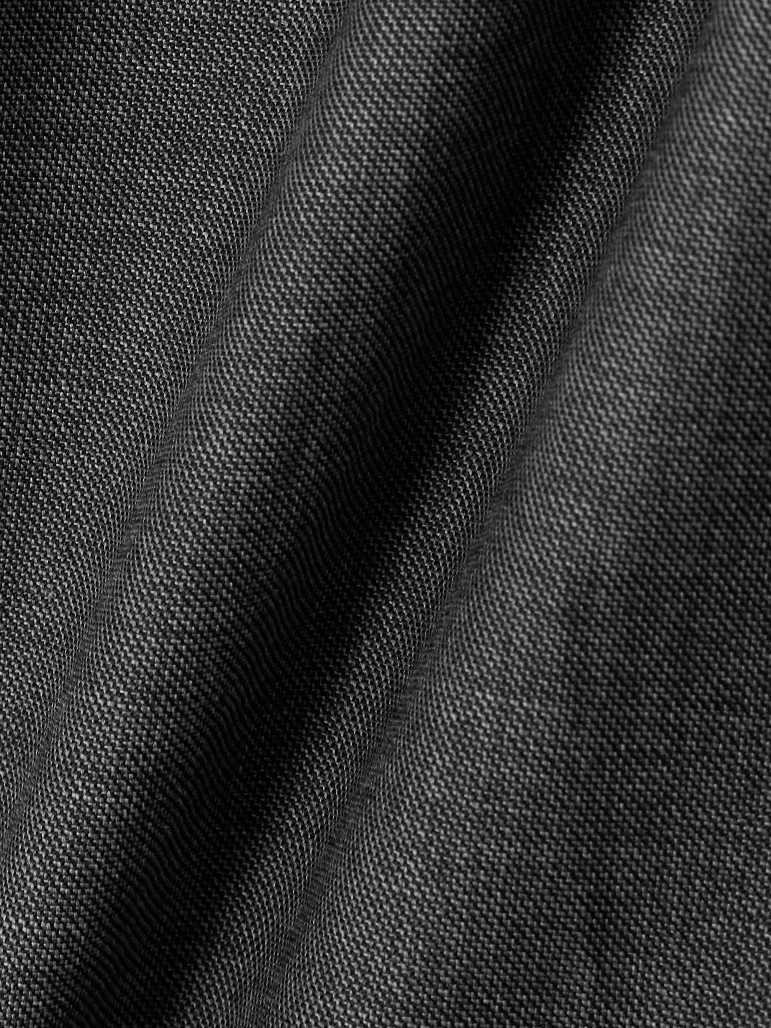 Mauris asymmetric pleated draped wool top Gray - 5