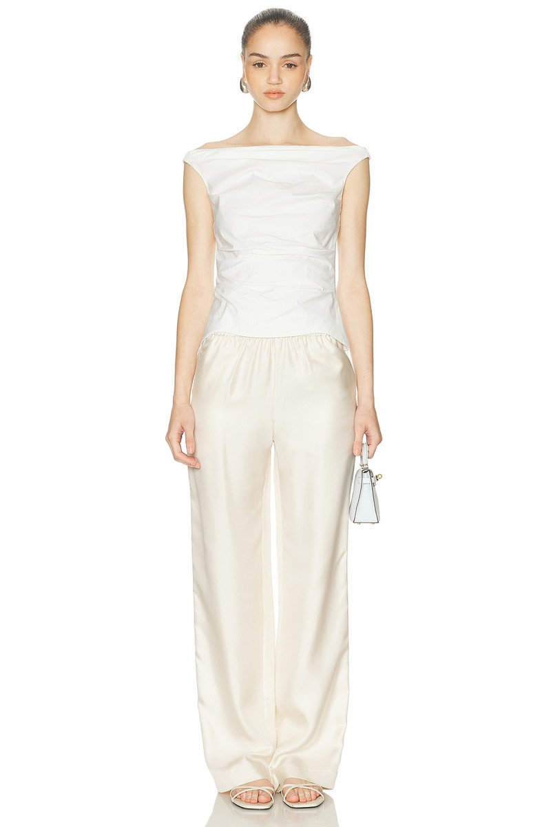 SIMKHAI Maisel Draped Top outlook