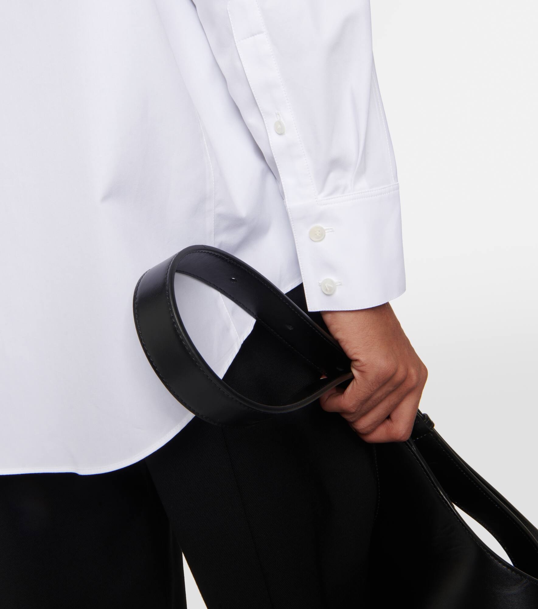 Oversized cotton shirt - 5