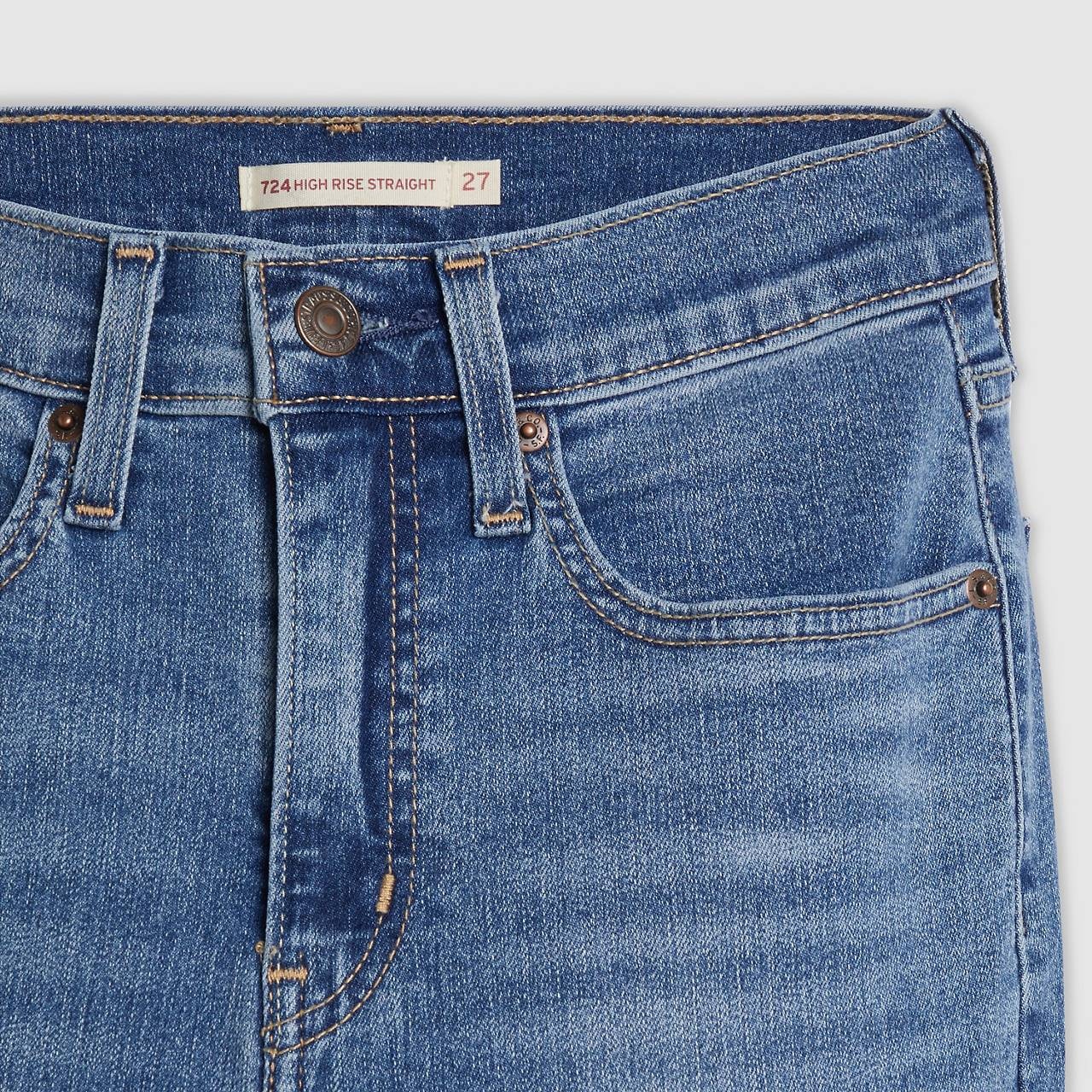 724 HIGH RISE STRAIGHT WOMEN'S JEANS - 8