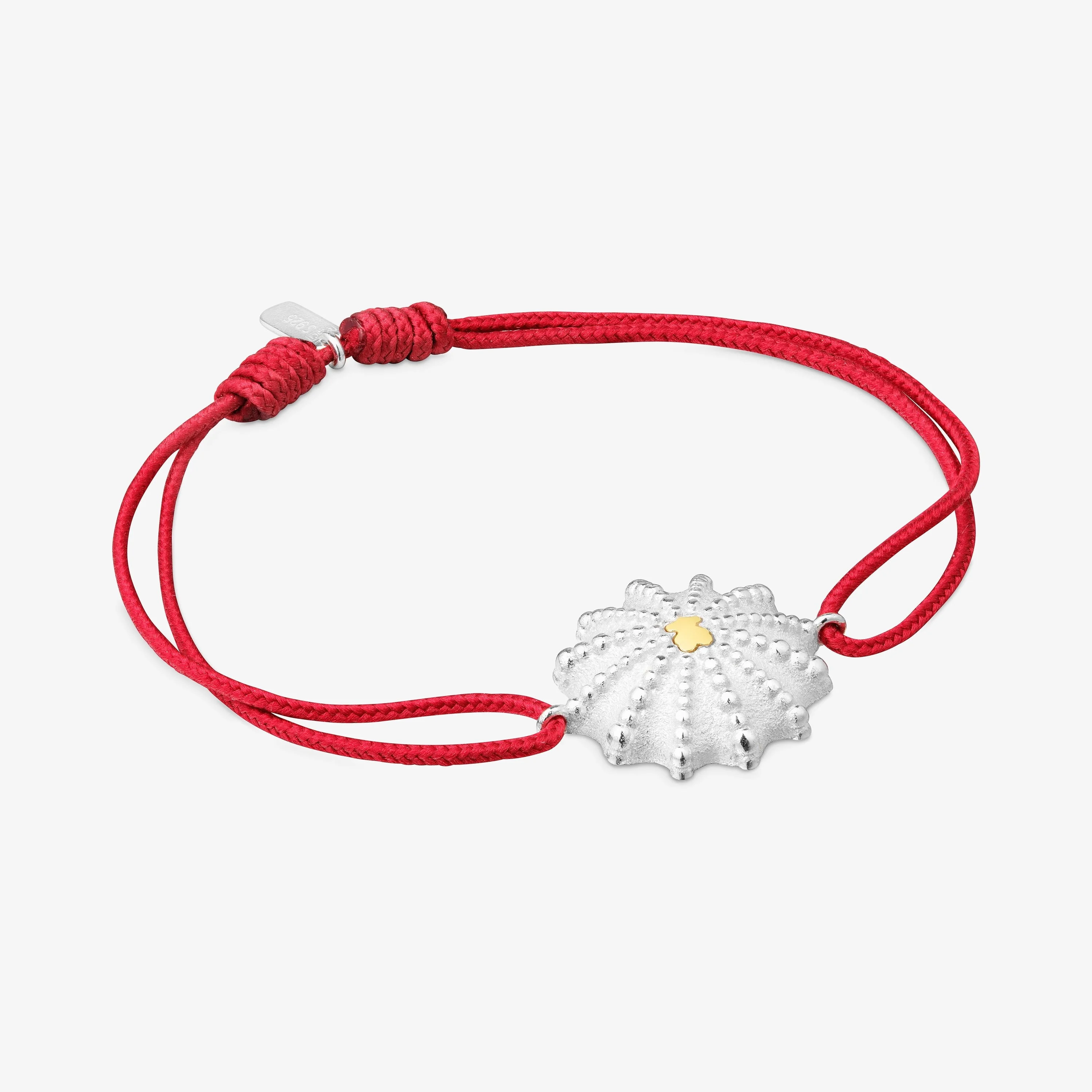 Two-tone and red nylon Bracelet TOUS Grain Arrecife de Coral - 1