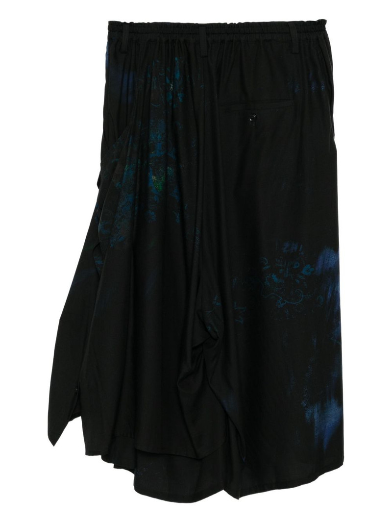 Y's floral-print trousers outlook