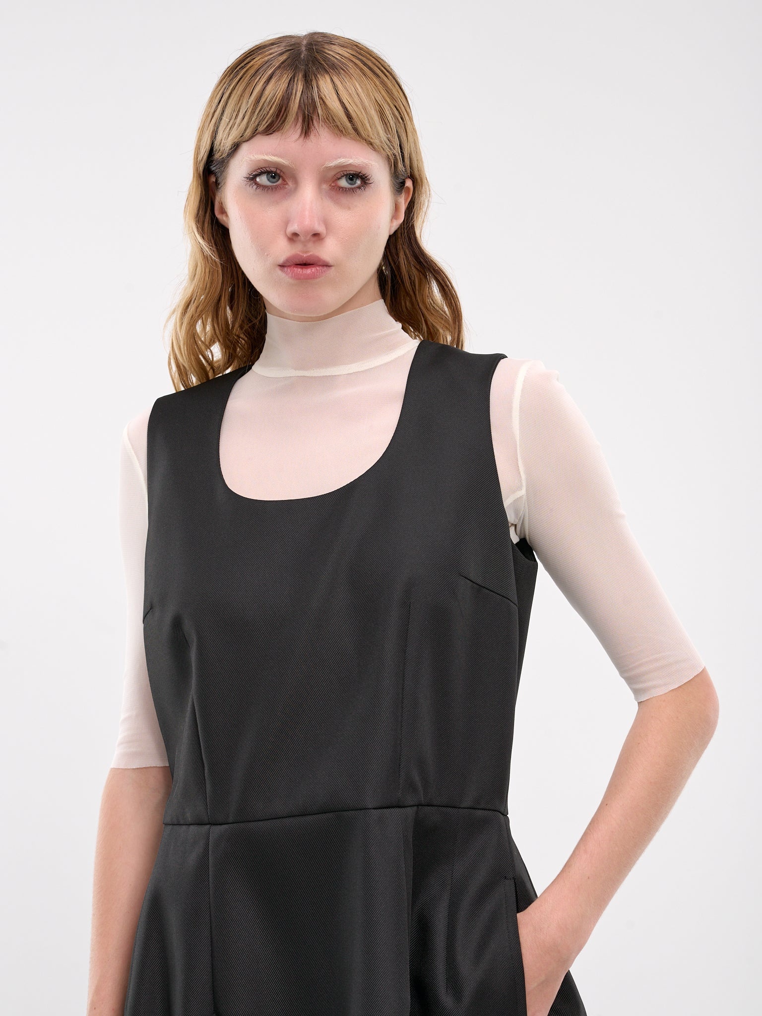 Cut-Up Midi Dress - 4