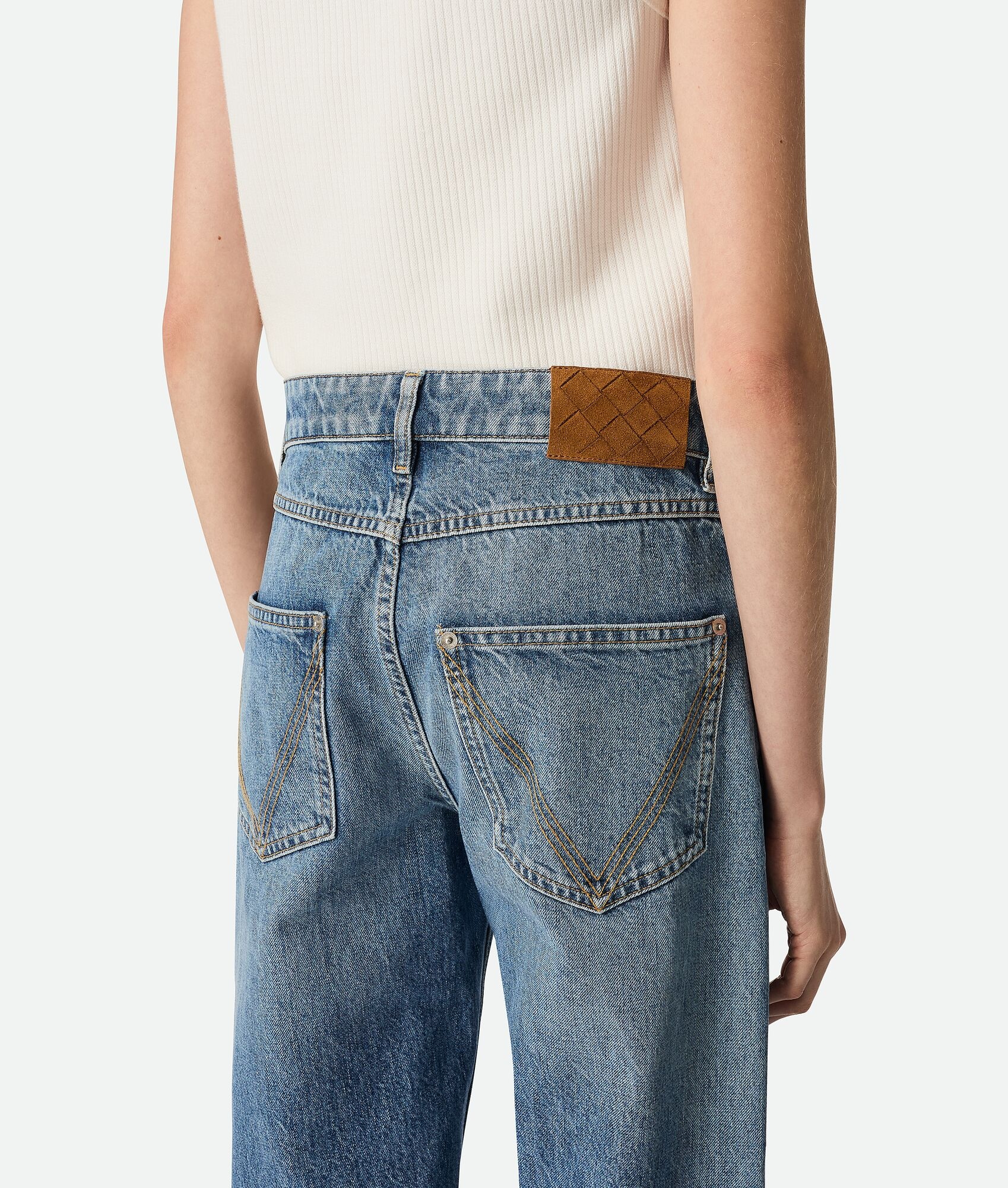 Vintage Indigo Boyfriend Jeans - 4