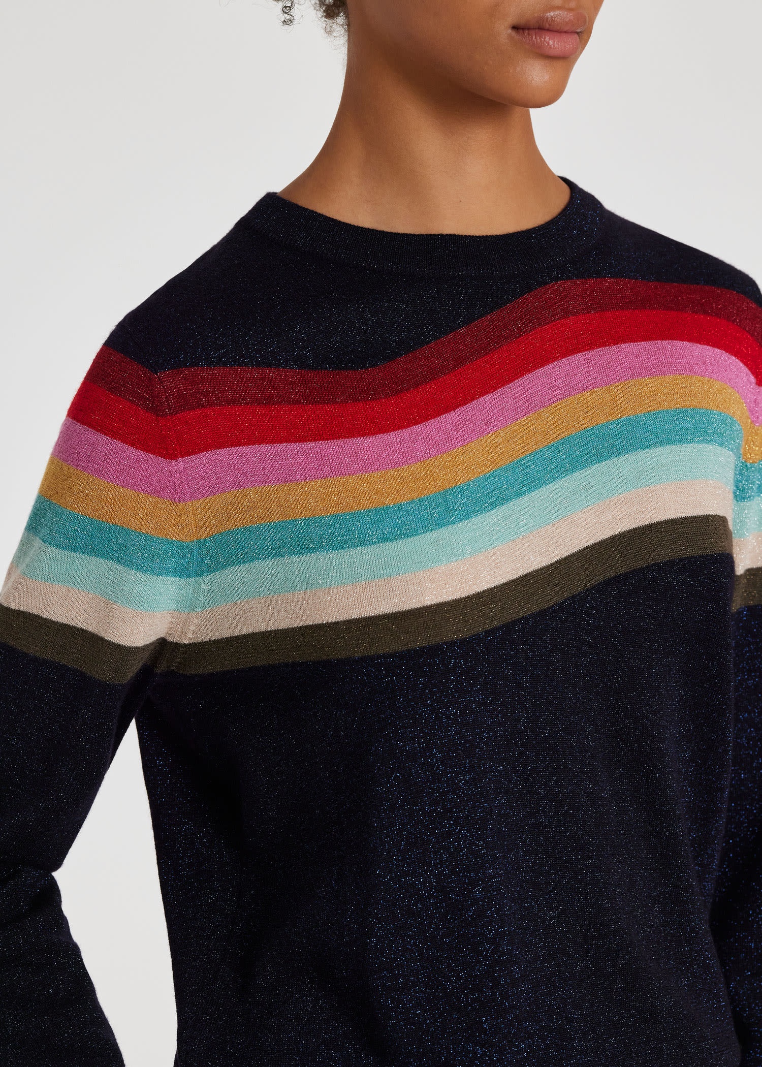 Wool-Blend 'Swirl' Sweater - 6