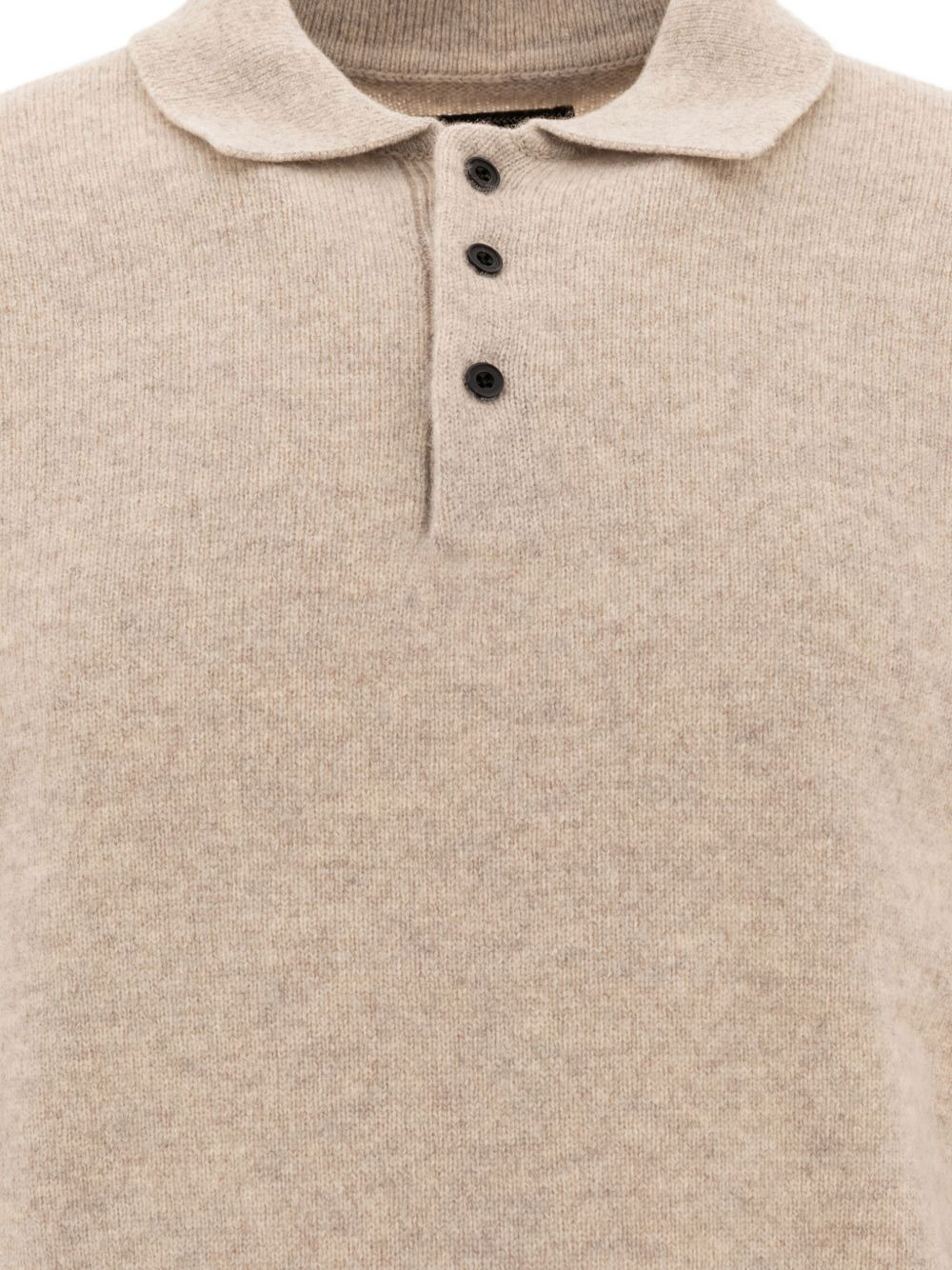 wool polo shirt - 4