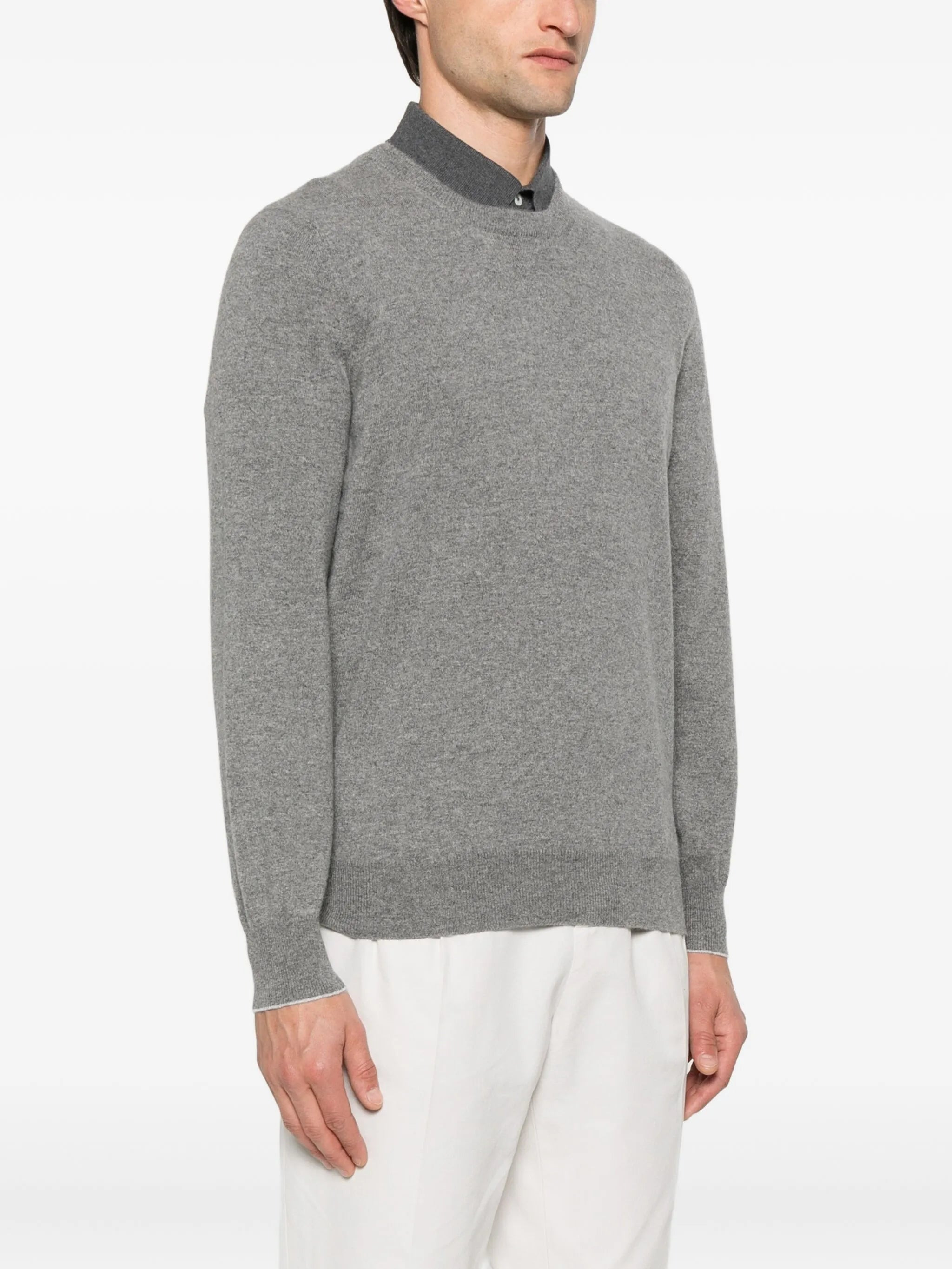 Brunello Cucinelli Cashmere Crew-neck Sweater - 2
