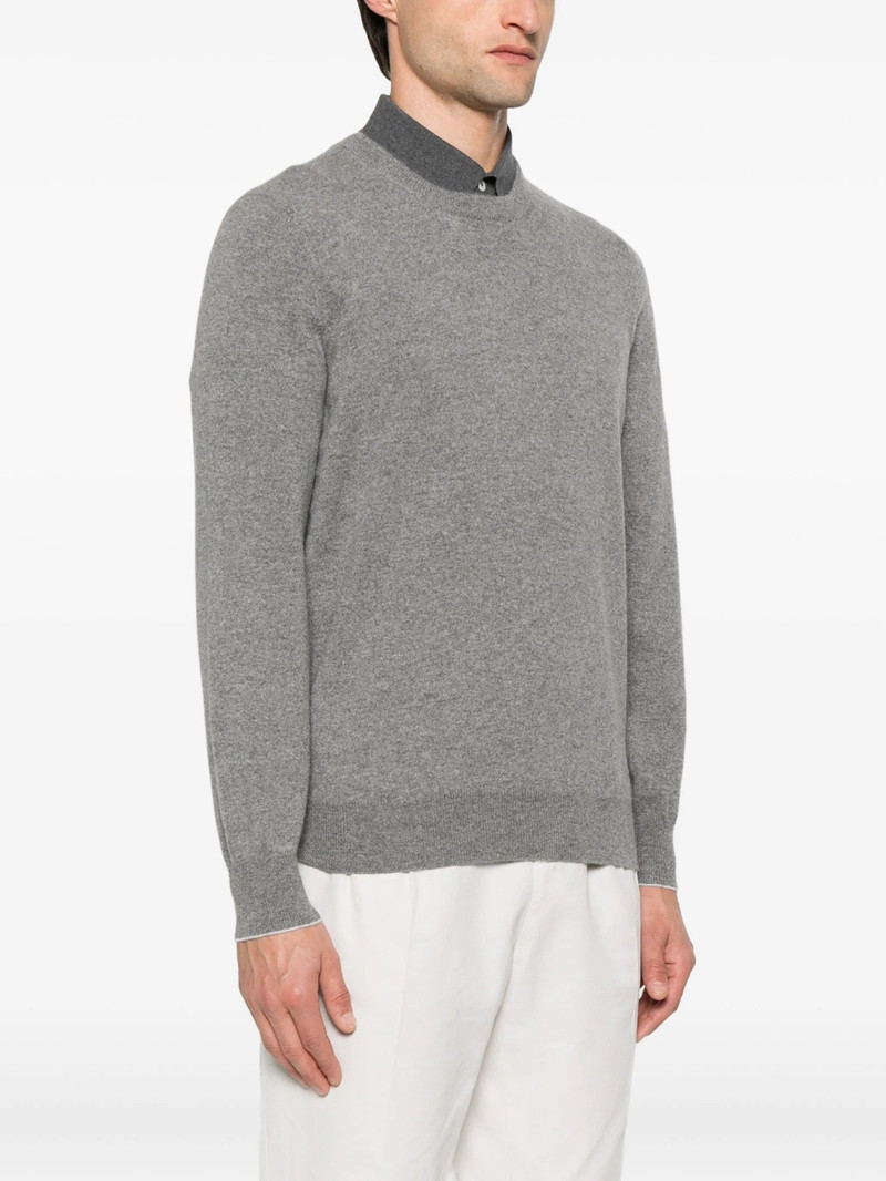Brunello Cucinelli Brunello Cucinelli Cashmere Crew-neck Sweater outlook