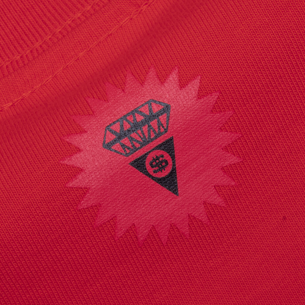 ORIGAMI S/S TEE - FIERY RED - 4
