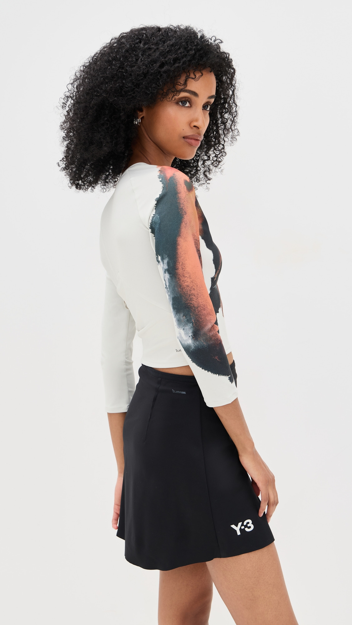 Y-3 Tennis Crop Long Sleeve Pro - 3