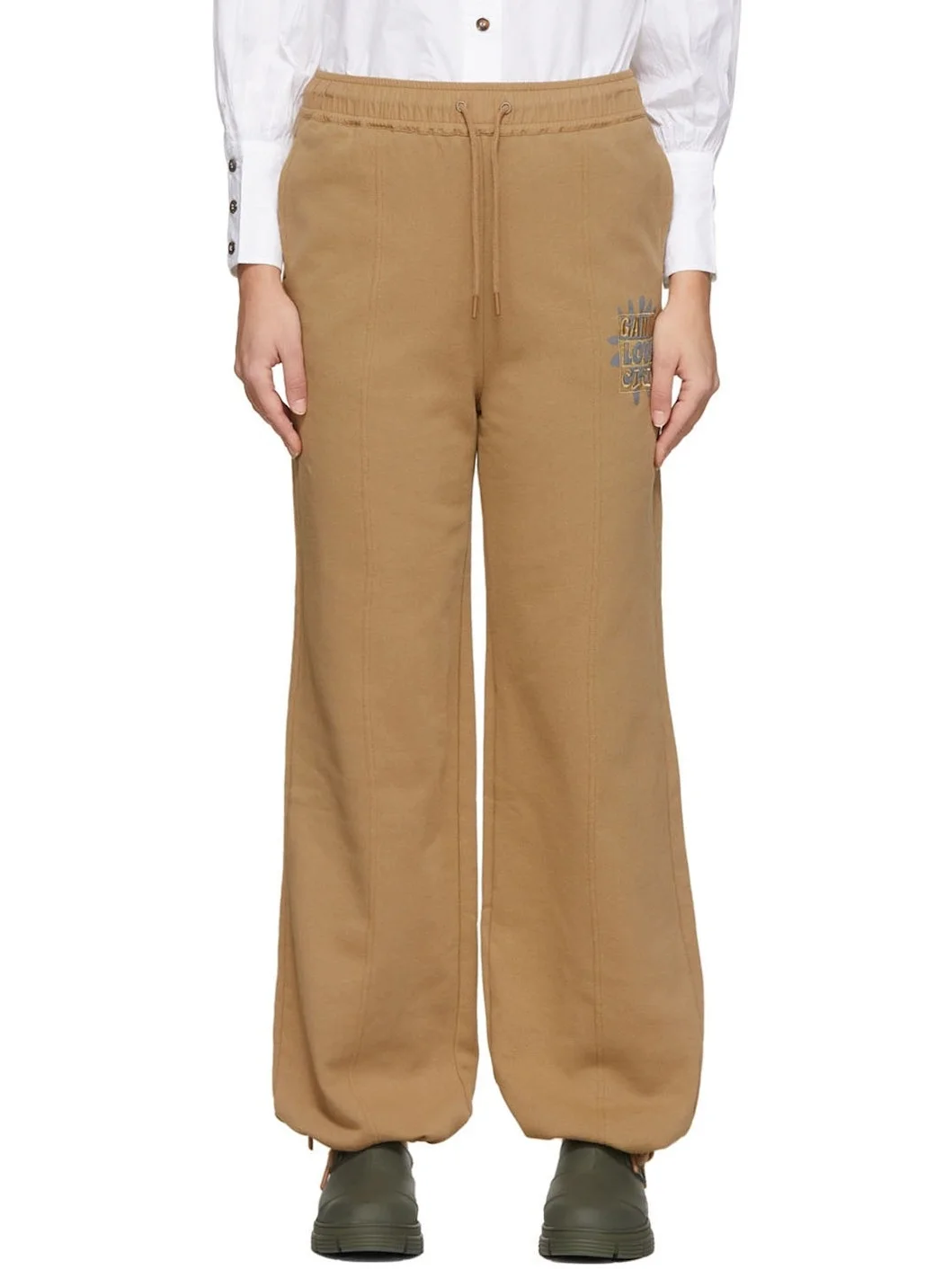 Tan Isoli Lounge Pants - 1