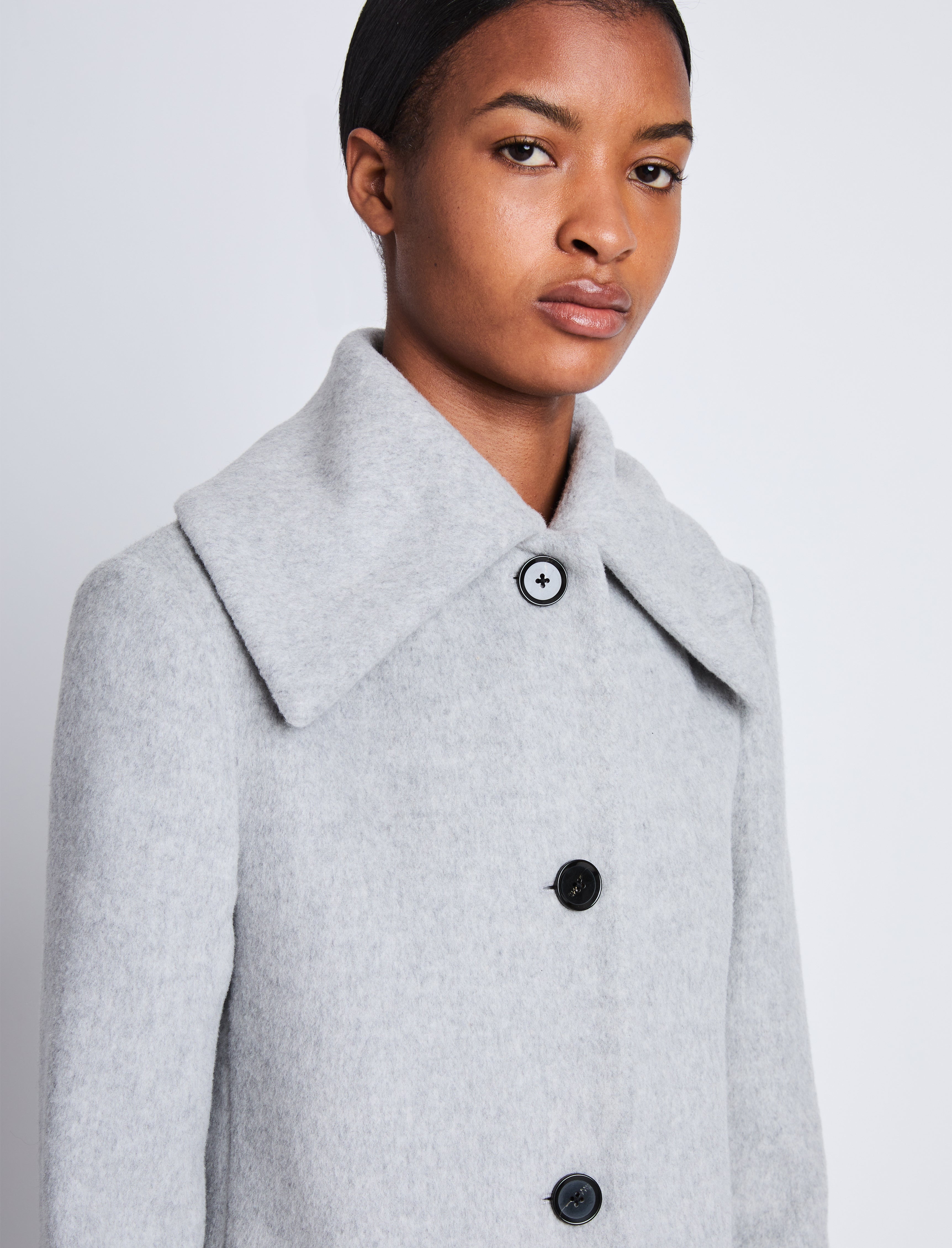 Louise Coat in Wool Cashmere - 5