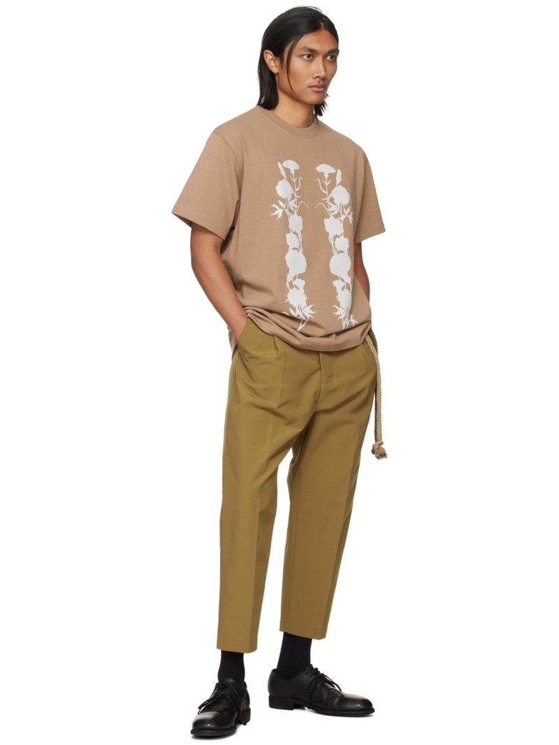 Song for the Mute Pink Dusty Foliage T-Shirt outlook