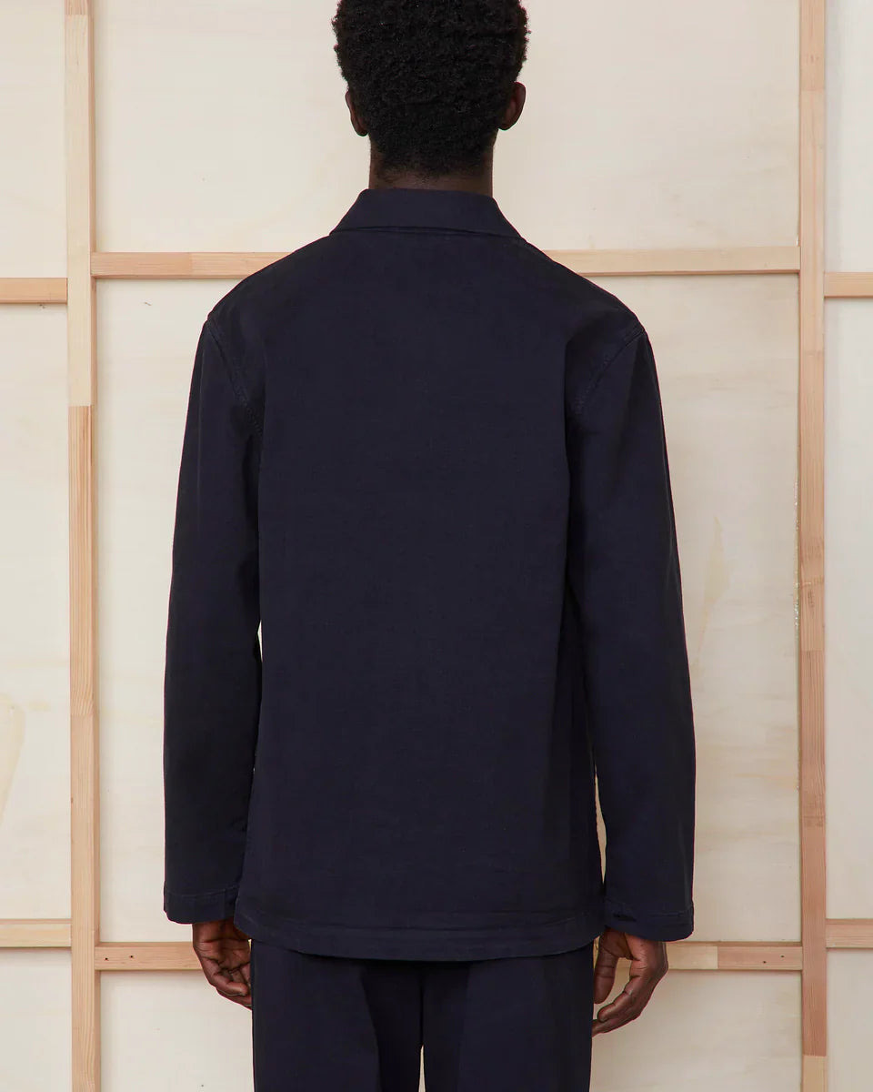 Chad Jacket Cotton Twill Black - 3