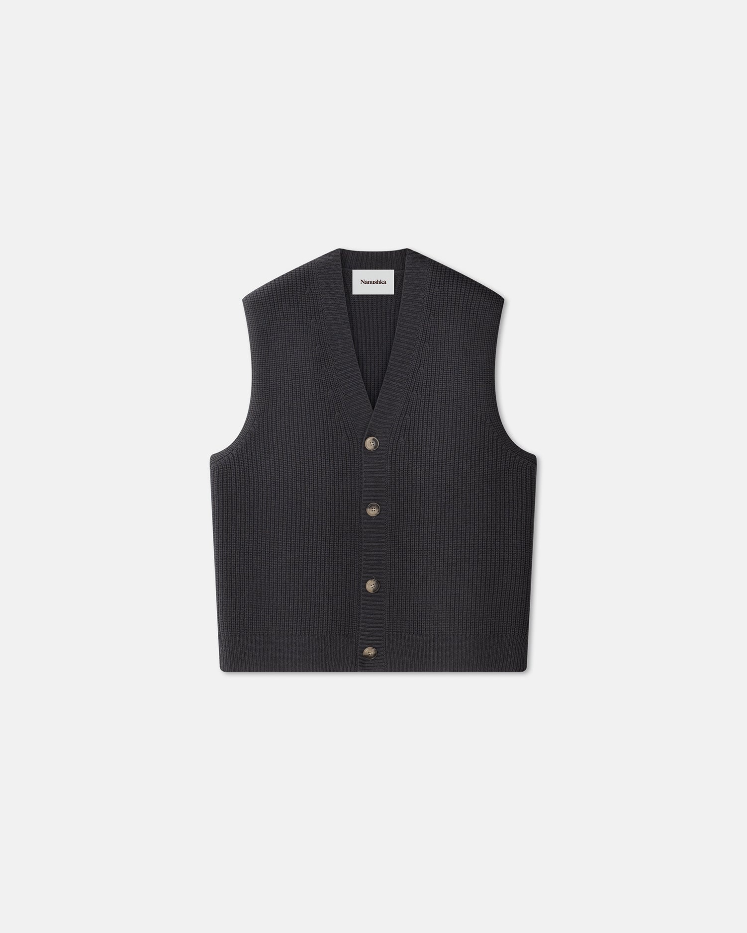 Cashmere-Blend Vest - 4