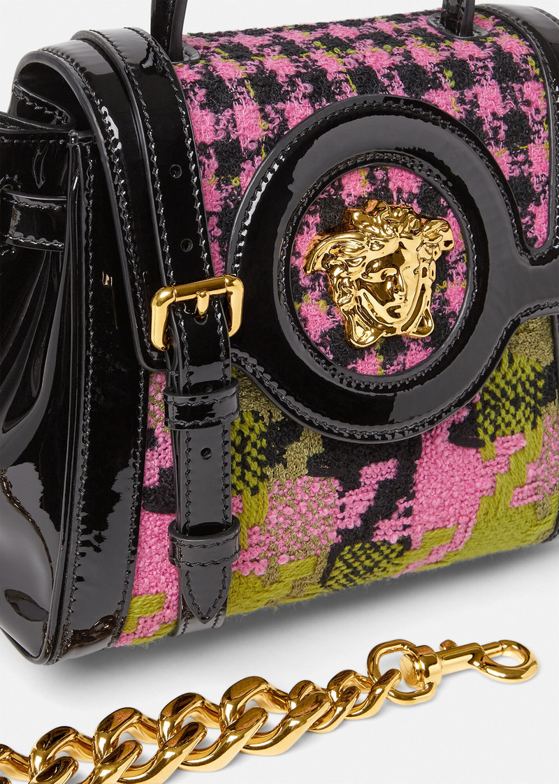 La Medusa Small Tweed Handbag 5