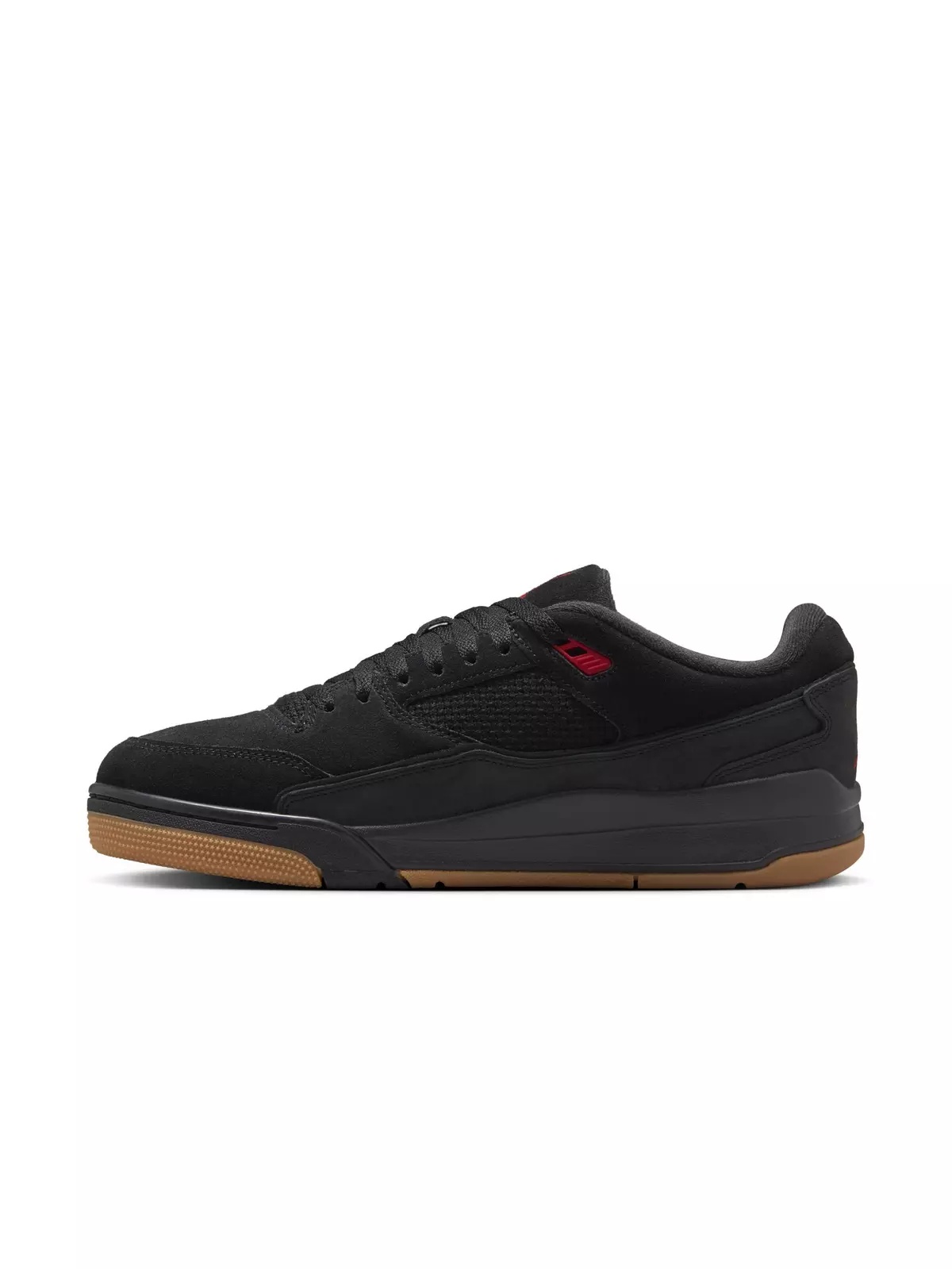 Flight Court "Black/Varsity Red/Gum Med Brown" Men's Shoe - 4