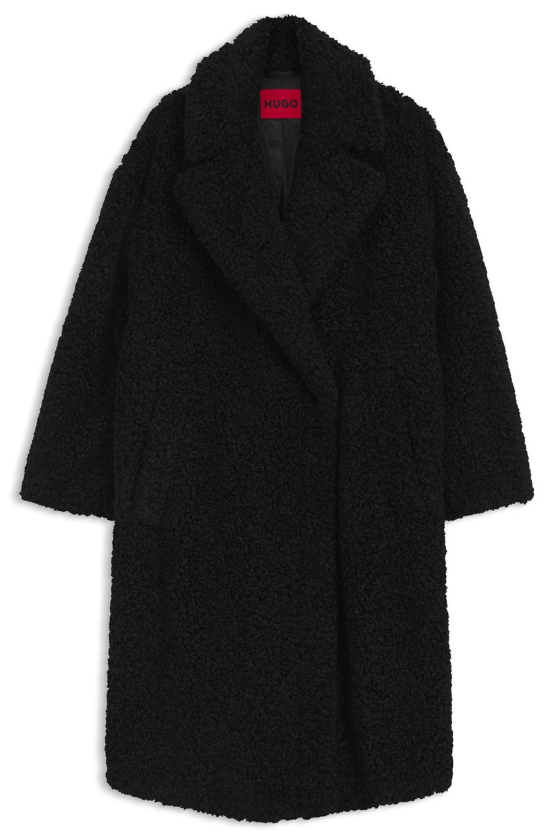 OVERSIZE-FIT COAT IN FAUX FUR 1