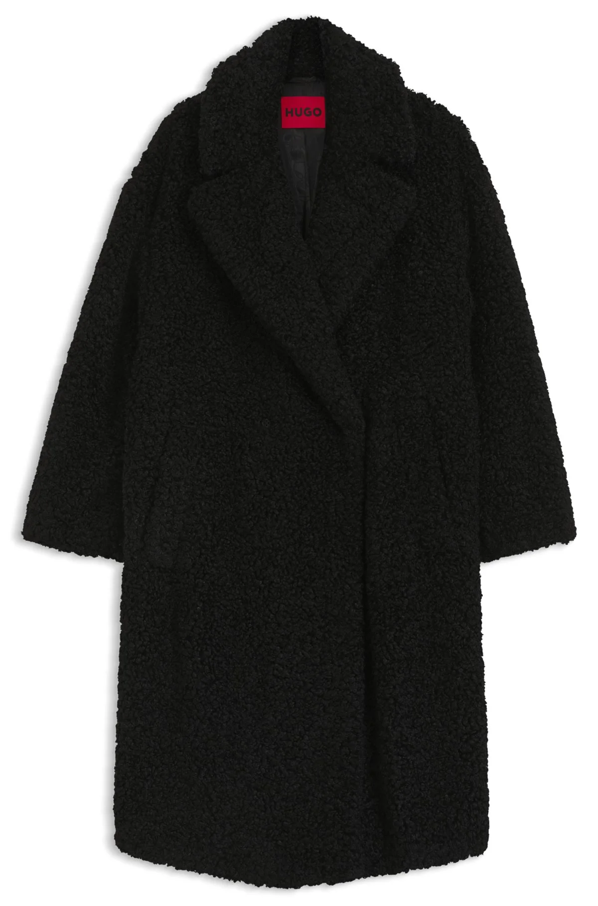 OVERSIZE-FIT COAT IN FAUX FUR - 1