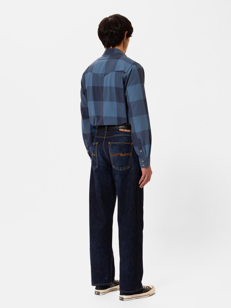 George Flannel Shirt Blue 5