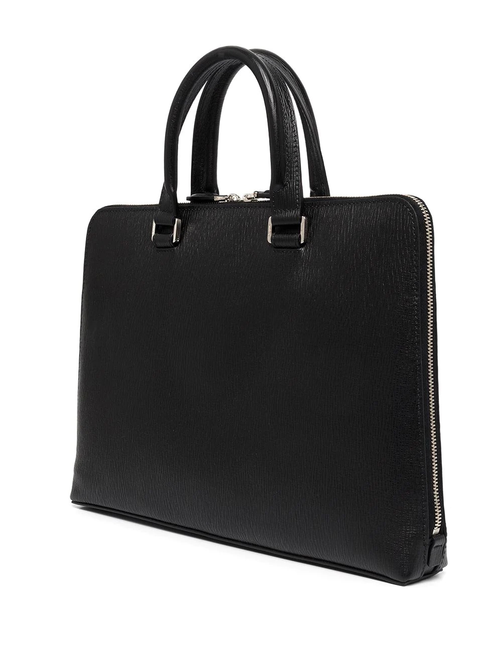 Gancini leather business bag - 2
