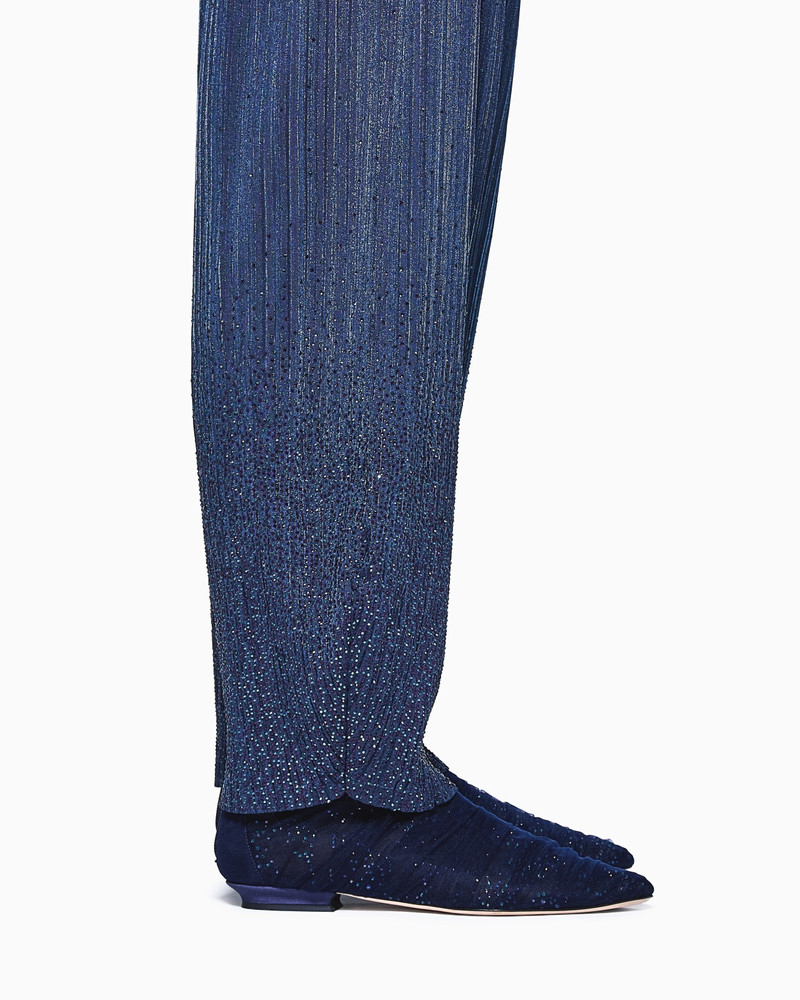 ANKLE BOOTS WITH TULLE AND RHINESTONES 6