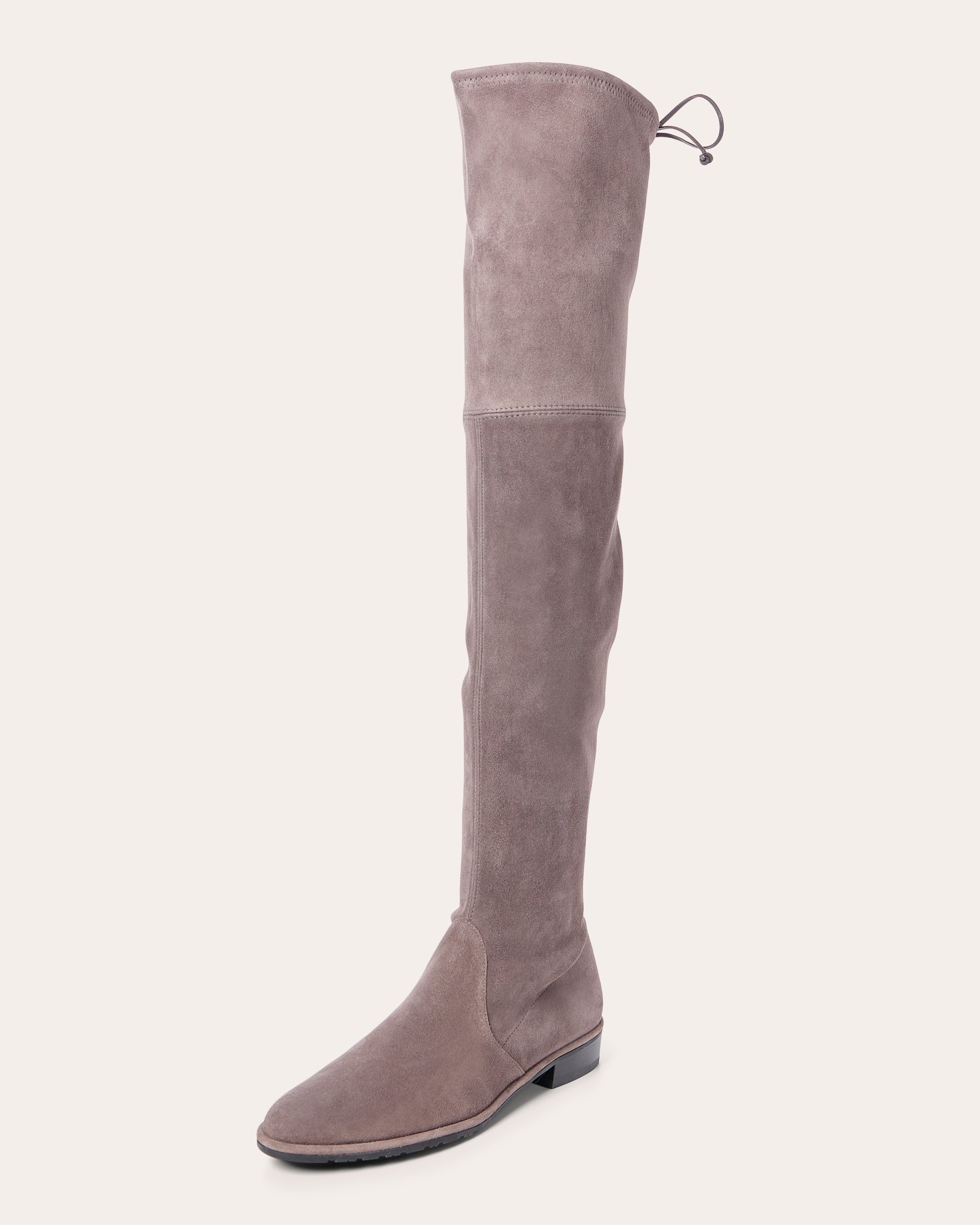 Lowland Stretch-Suede Over-the-Knee Boot - 2