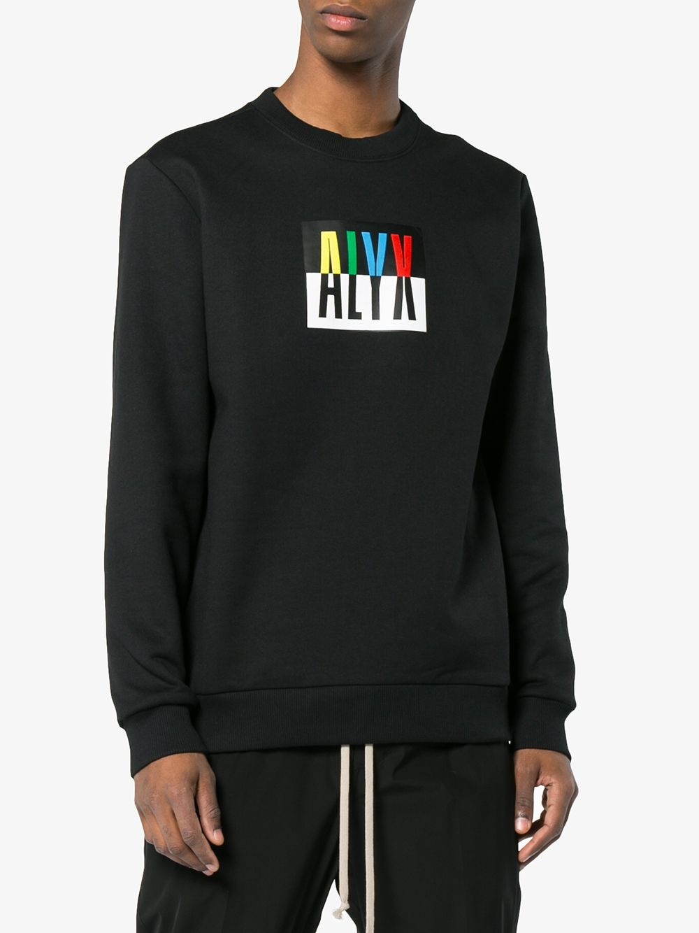 Logo crew neck sweatshirt - 3