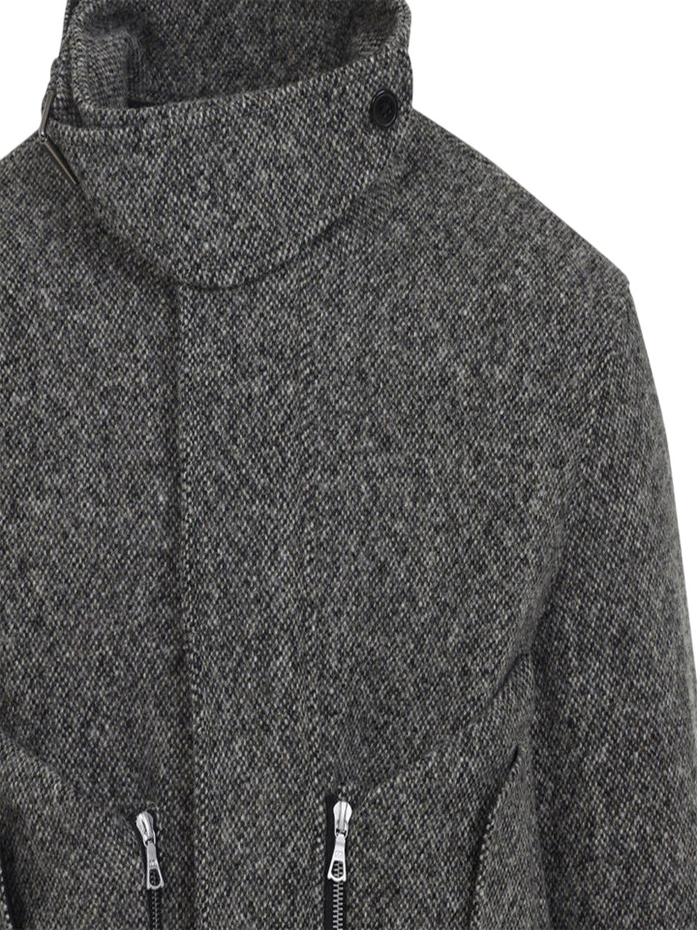 Dries Van Noten Men Gray Wool Venezia Jacket - 4