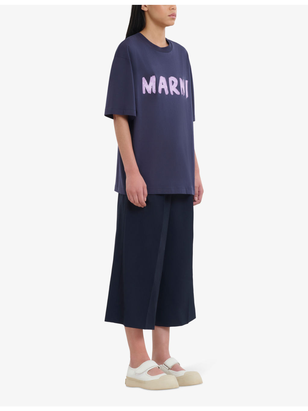 Boxy-fit logo-print cotton T-shirt - 2
