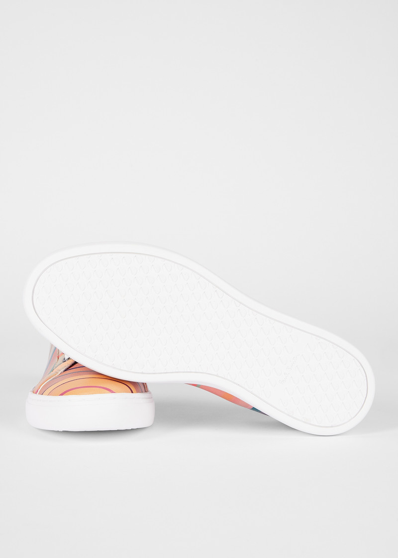 Paul Smith Women's 'Dusky Swirl' Leather 'Lapin' Trainers outlook
