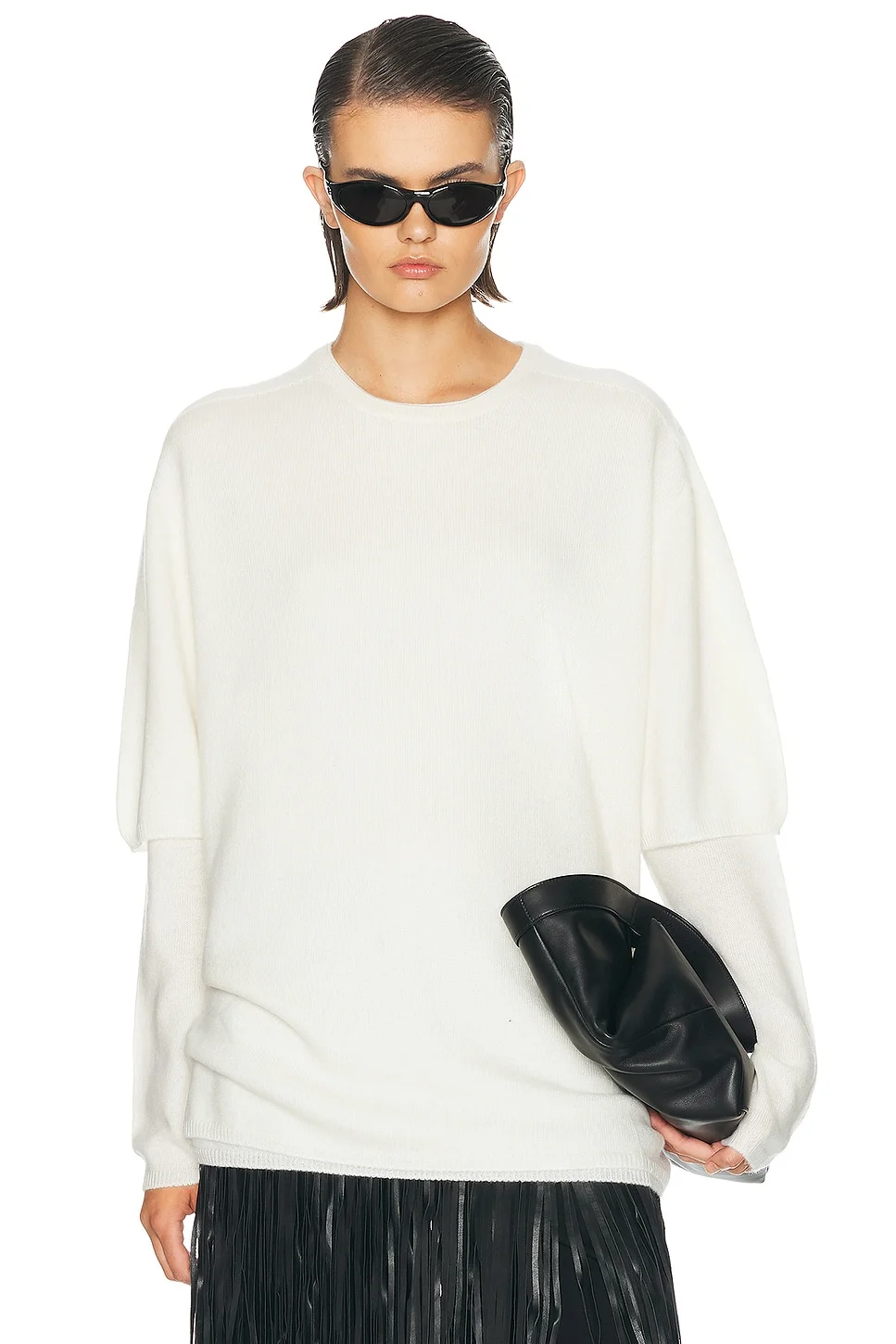 Cobain Layered Knit Sweater - 1